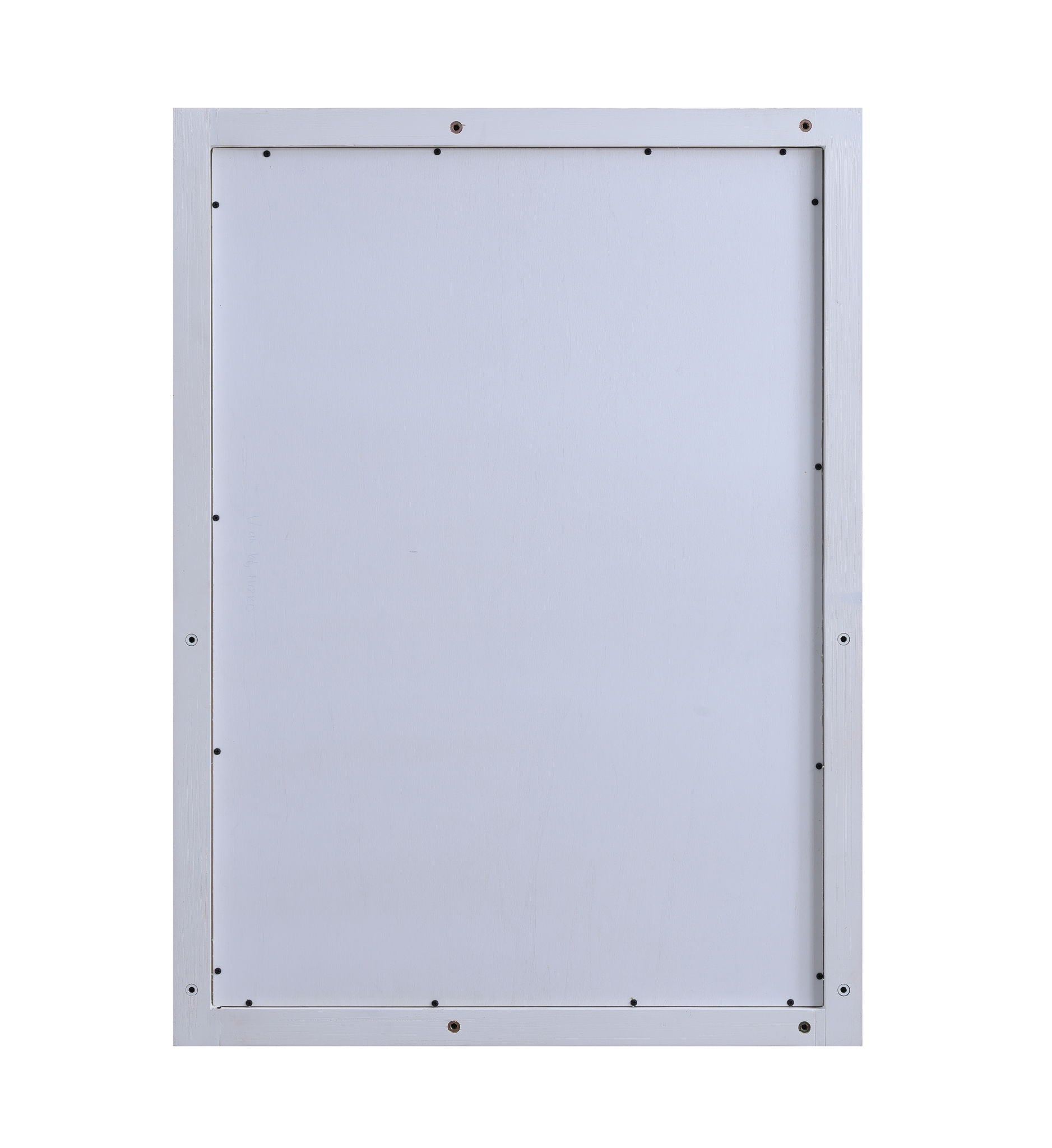 Geneva - Rectangular Dresser Mirror - Distressed White