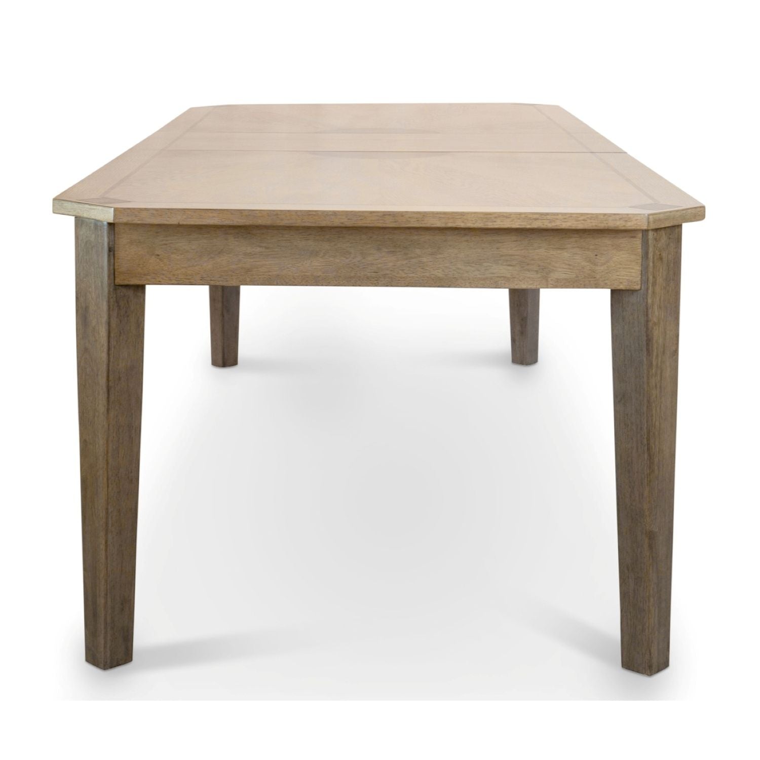 Sun Haven - Rectangular Extendable Dining Table With Self Storing Leaf - Oak / Walnut