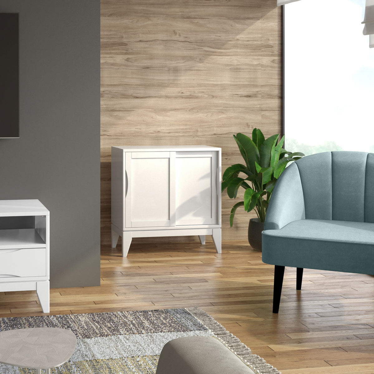 Harper - Low Storage Handcrafted Cabinet