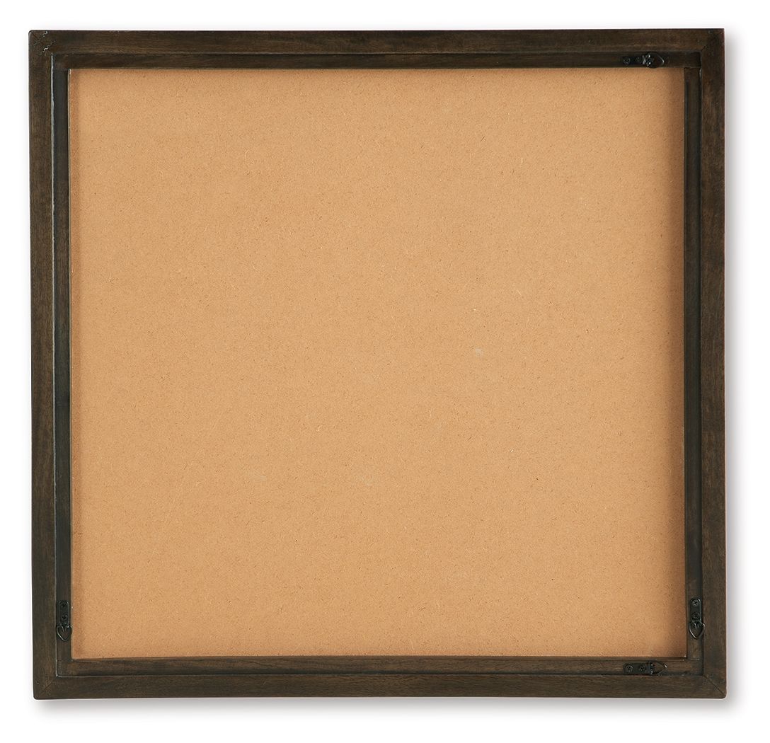 Bachard - Wall Decor - Tan / White
