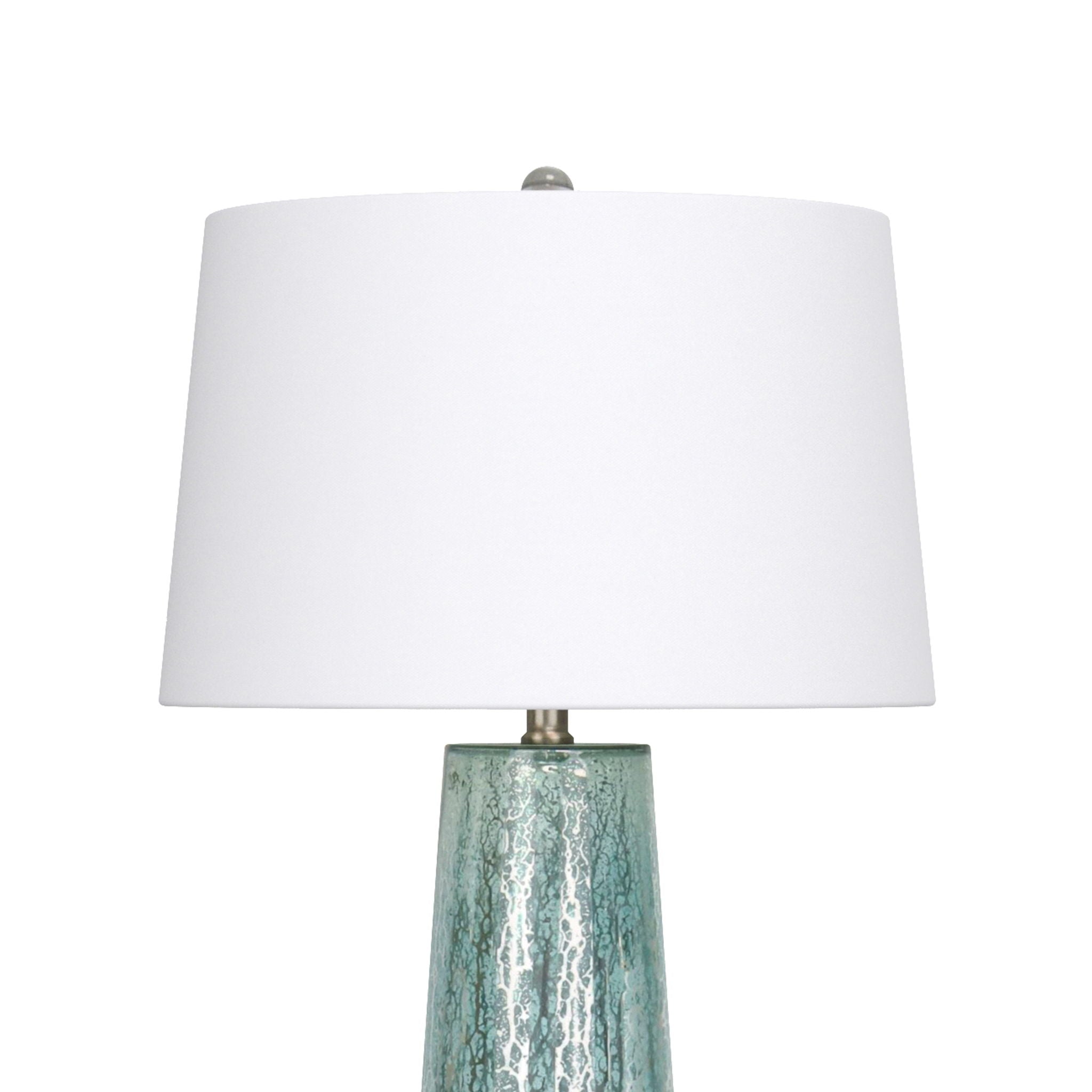 Emerald Rain - Abstract Table Lamp (Set of 2) - Green Toned