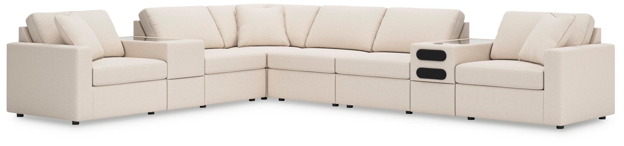 Modmax - L-Shaped Sectional - Oyster