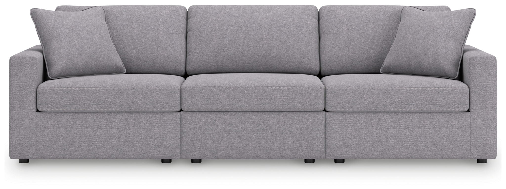 Modmax - Straight Sectional - Granite