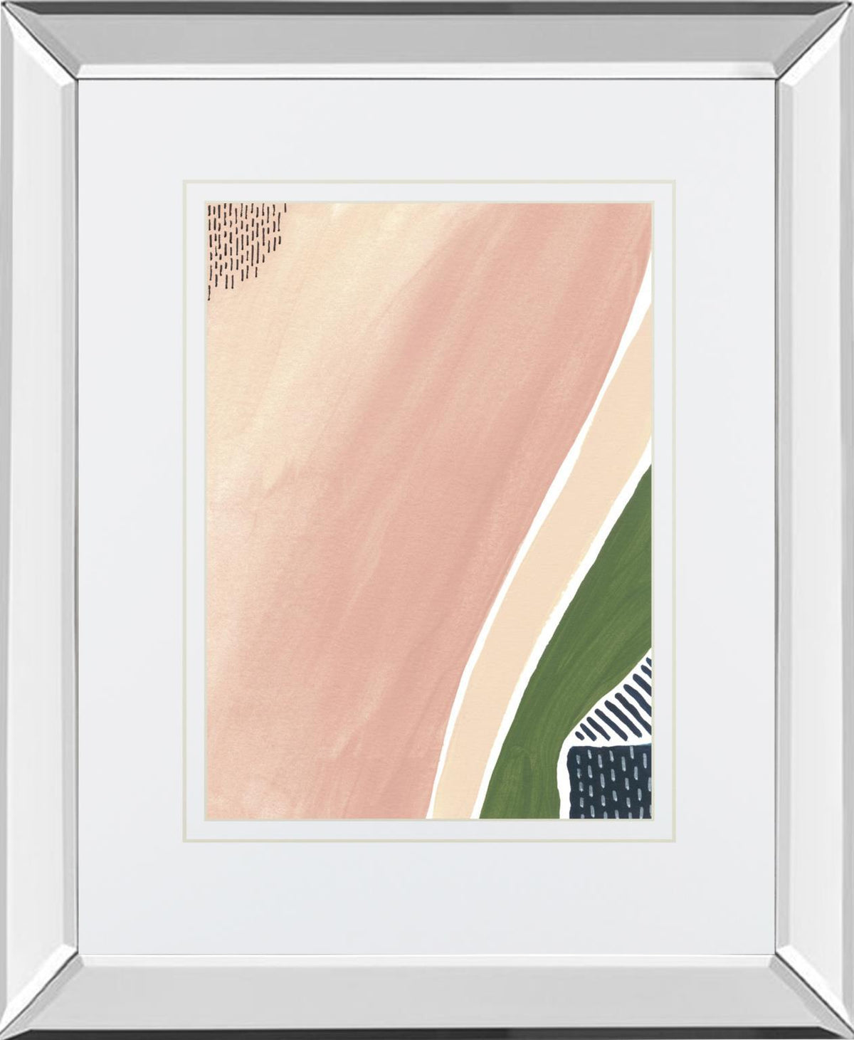 Simple Marks II By Regina Moore - Pink