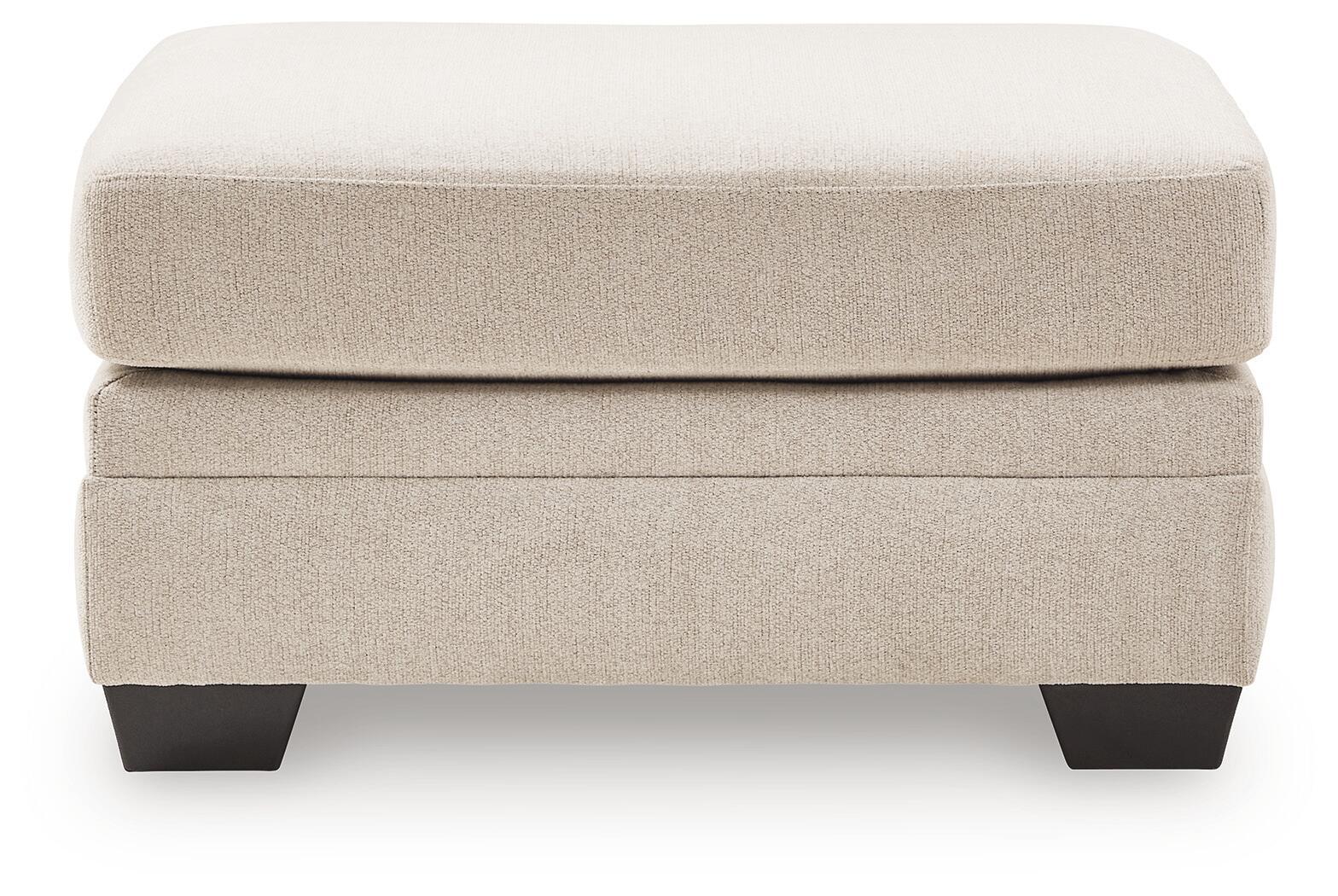 Mandi Point - Oversized Accent Ottoman - Marble