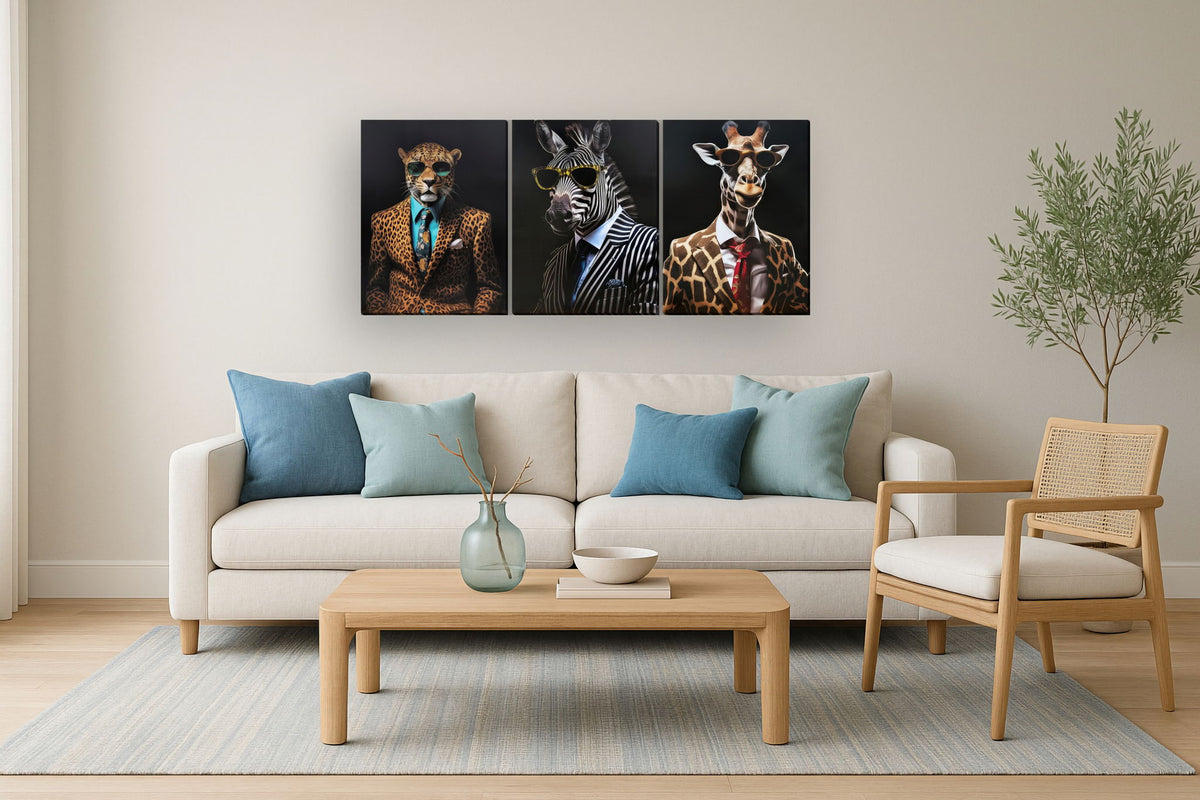 Professional Zoo (Set of 3) - Black