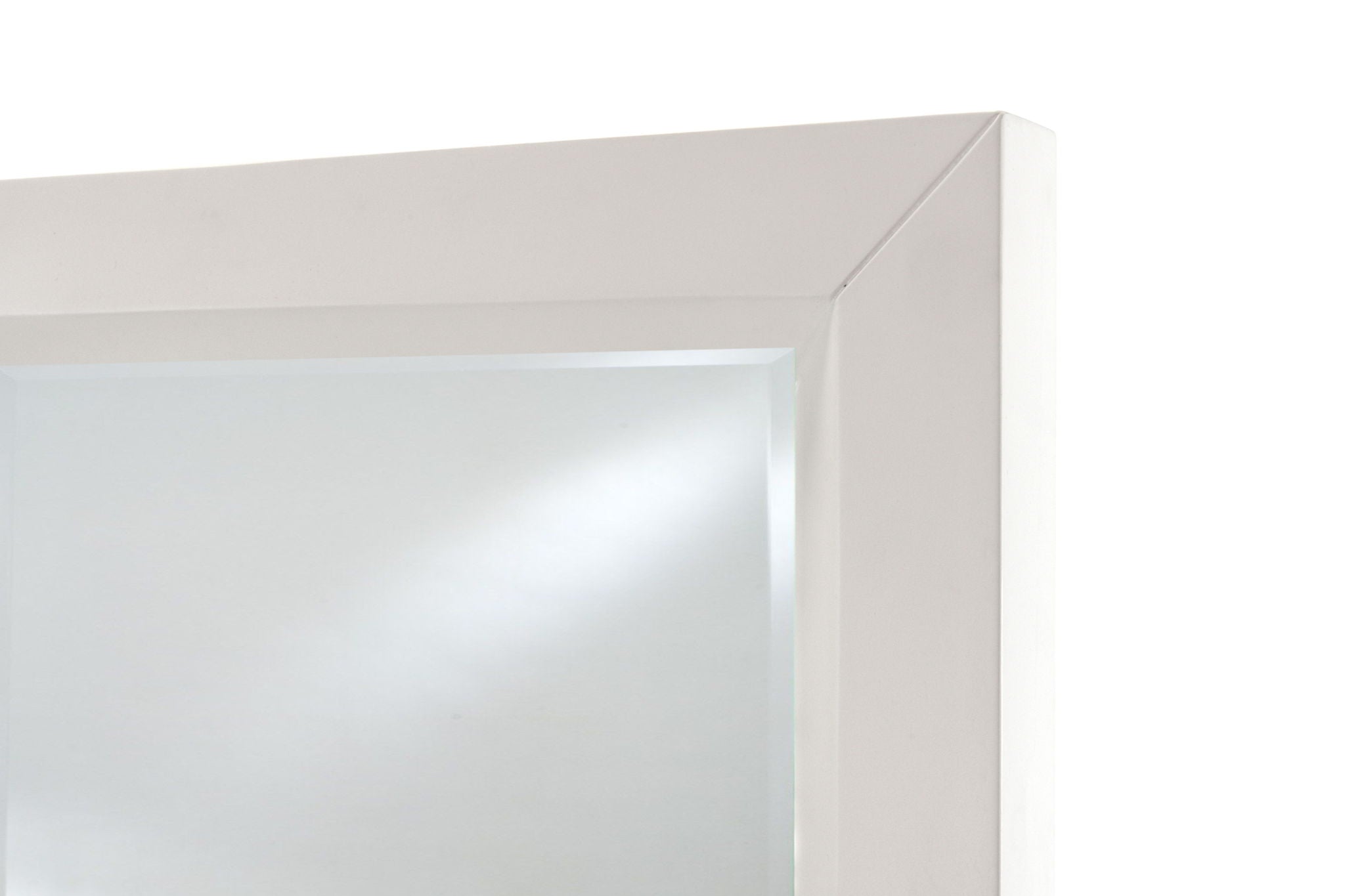 Miramar - Rectangular Dresser Mirror - Stark White