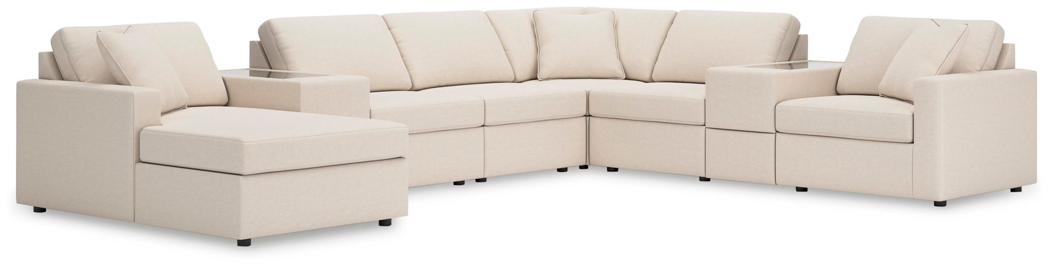 Modmax - U-Shaped Sectional - Oyster