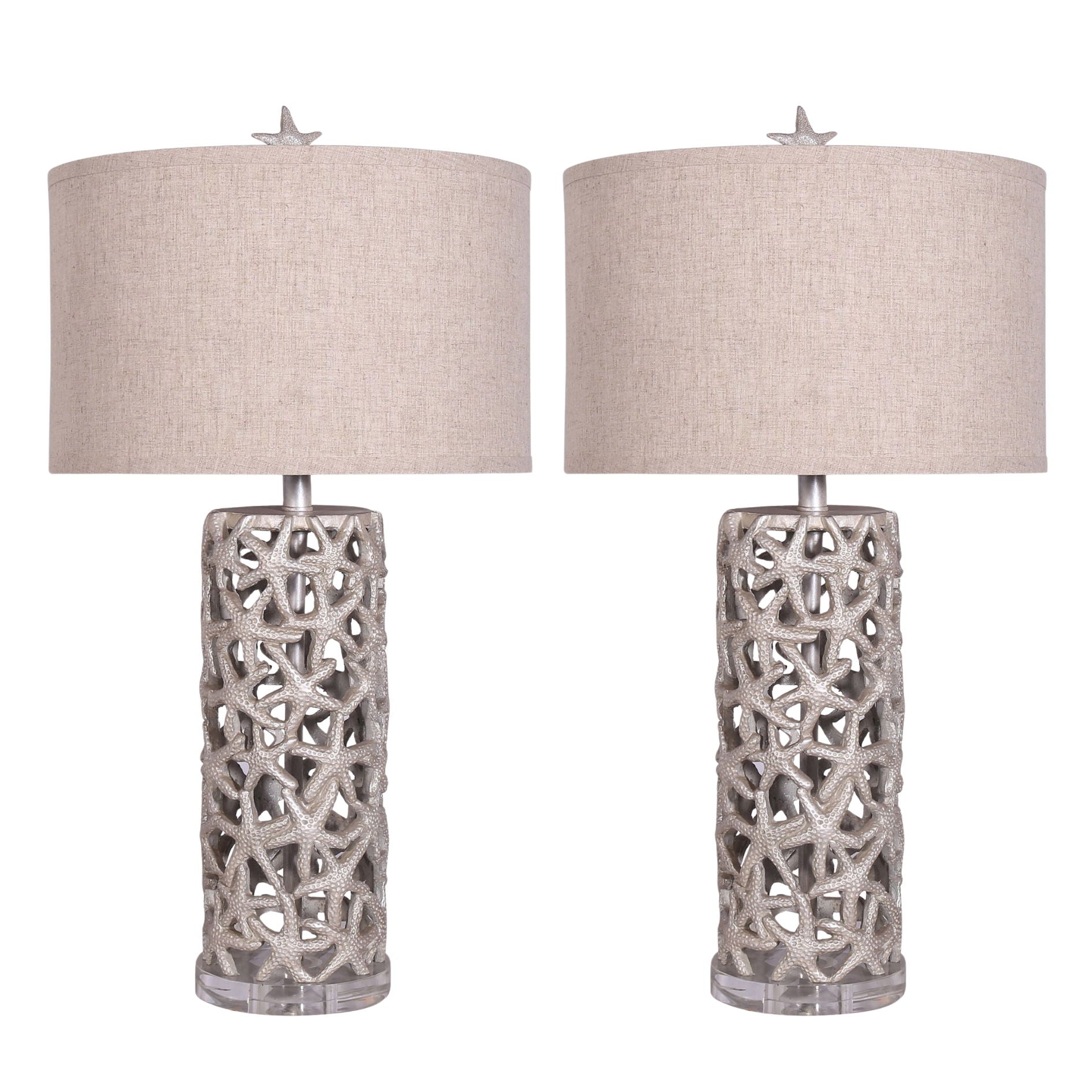 Darla - Poly Star Table Lamp (Set of 2)