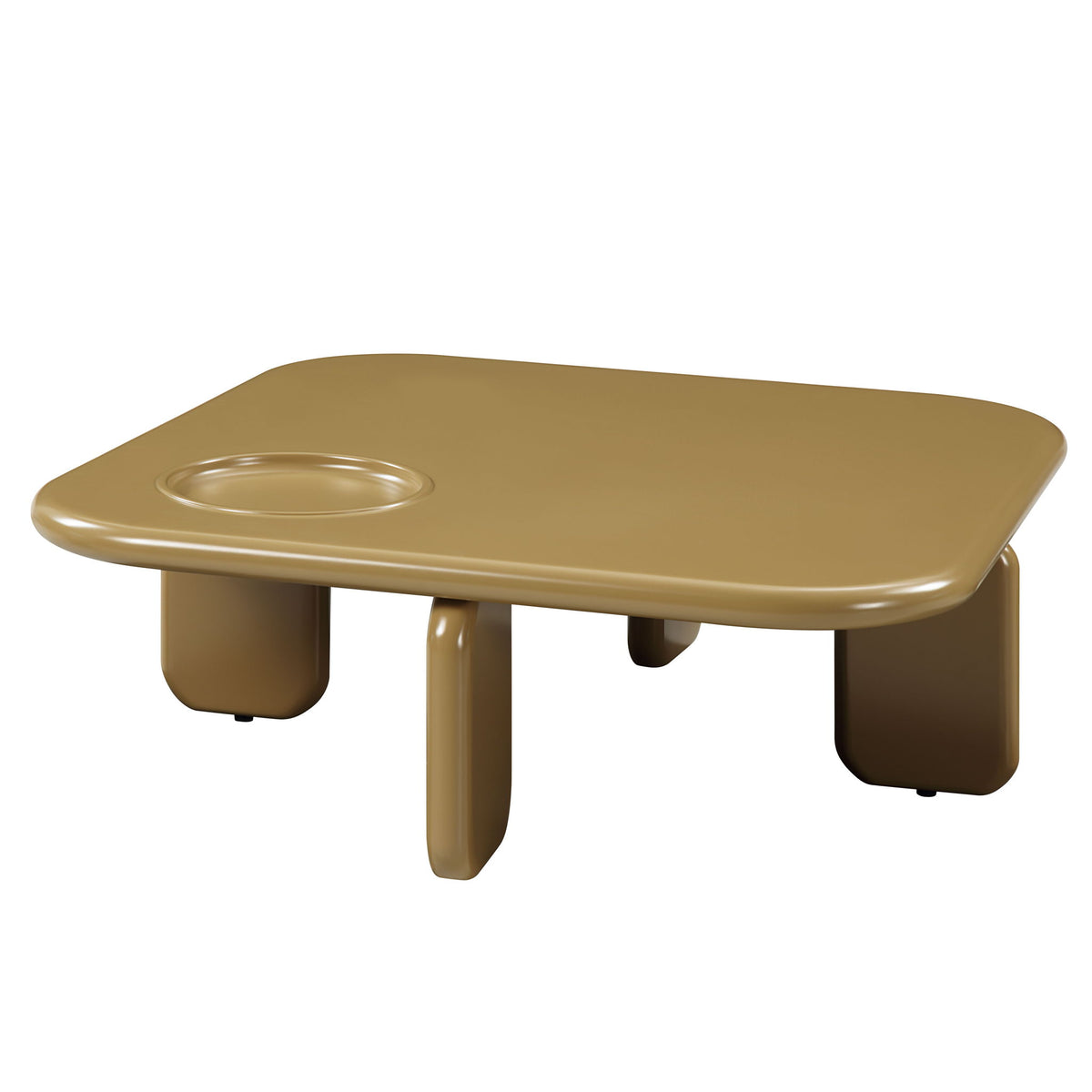 Joane - Coffee Table - Yellow Brown