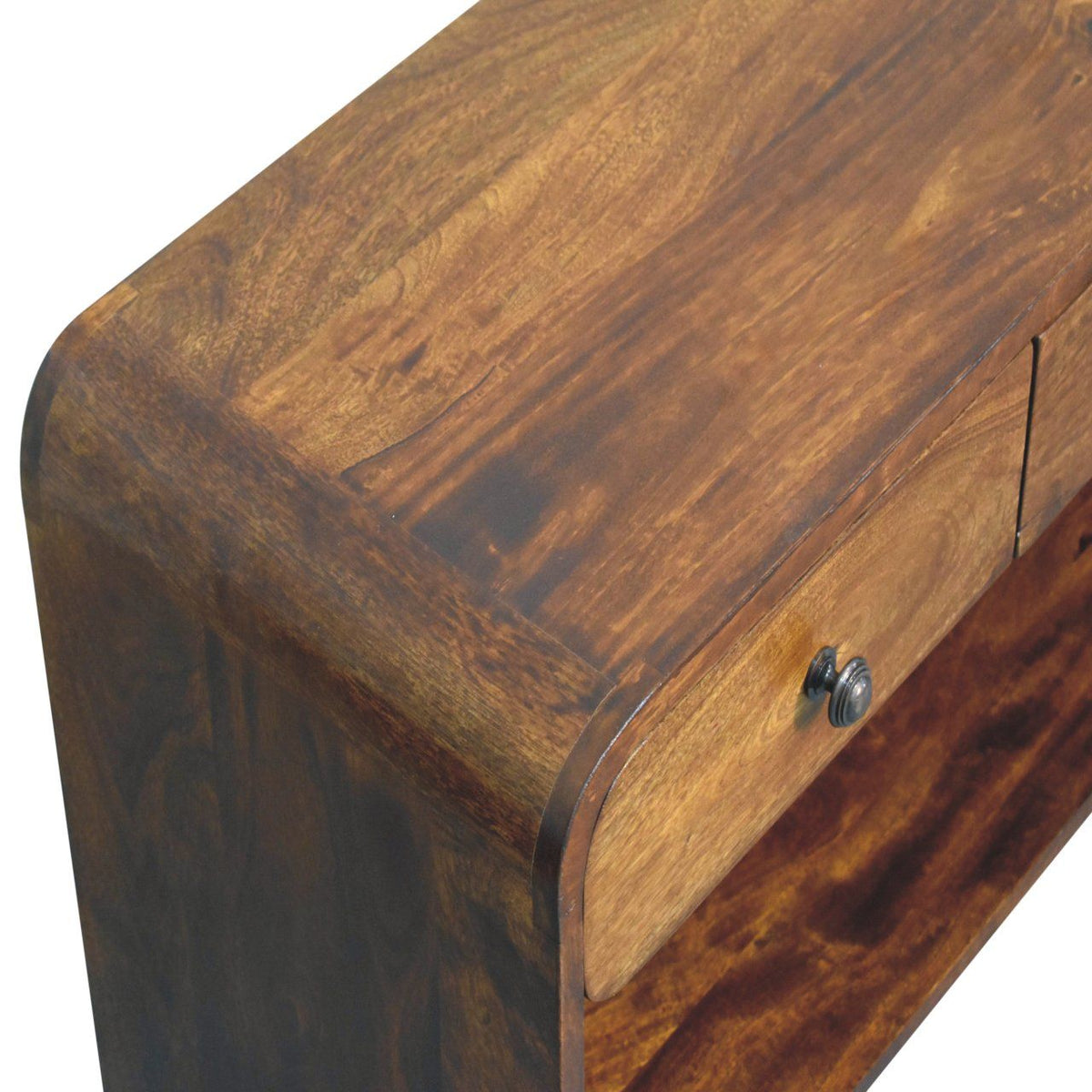 Arvessa - Slim Media Unit - Dark Brown