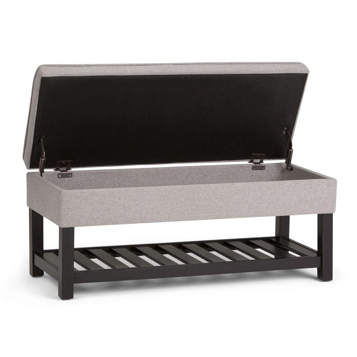 Cosmopolitan - Storage Ottoman Bench With Open Bottom