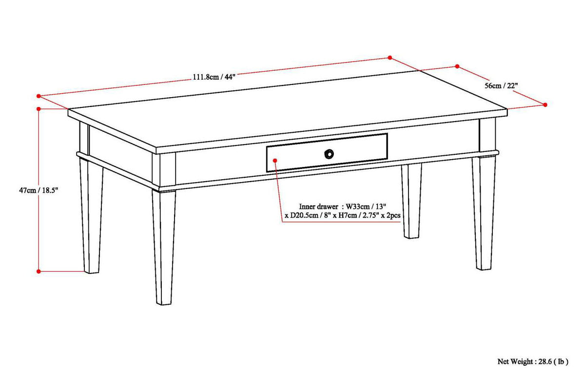 Carlton - Handcrafted Table