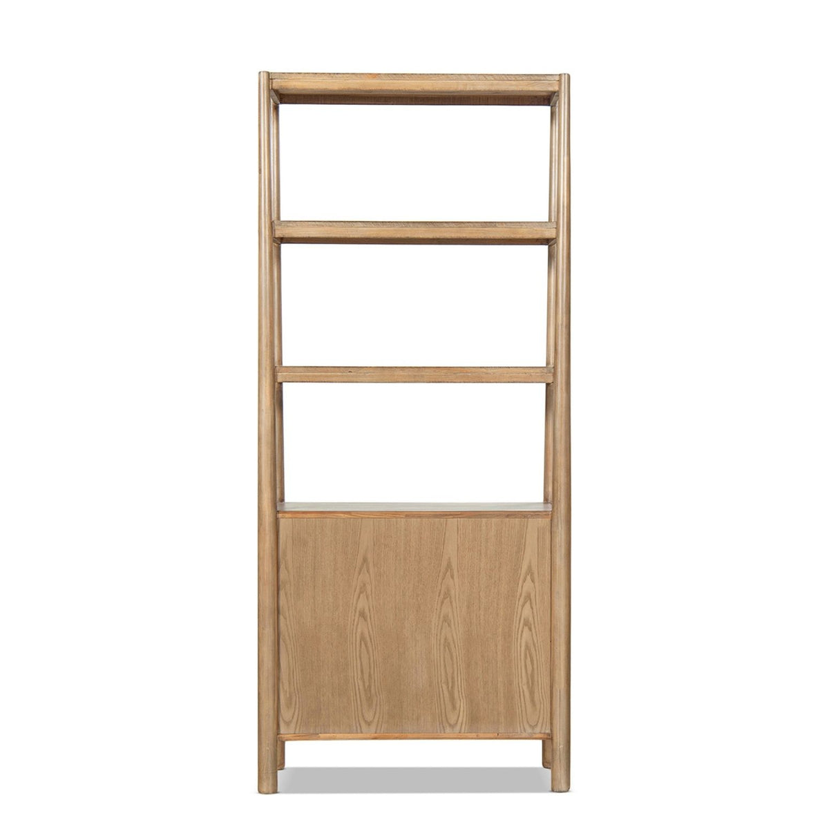 Nolan - Bookcase With Lower Cabinet - Natural