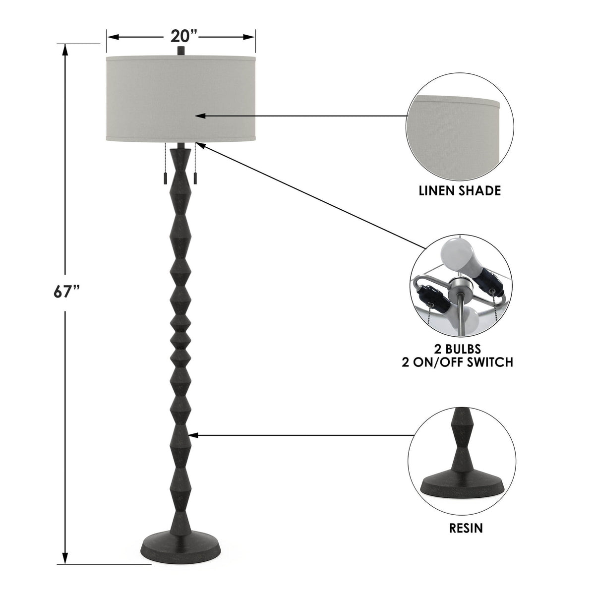 Zenith - Floor Lamp