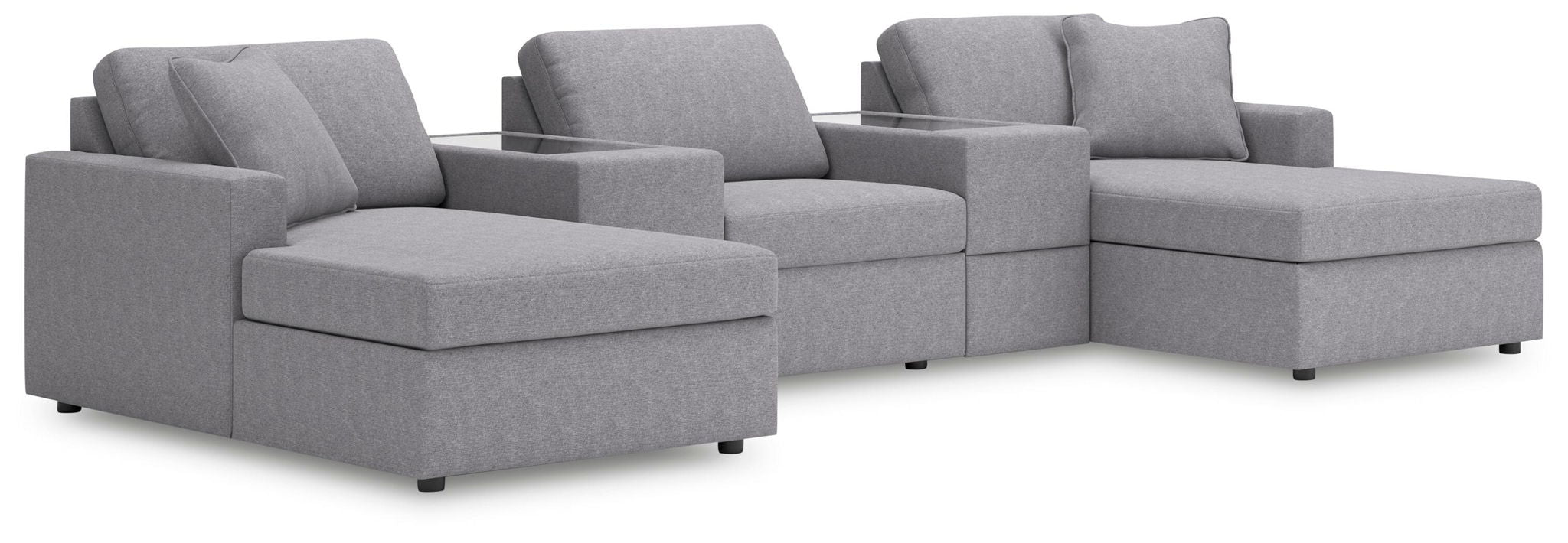 Modmax - U-Shaped Sectional - Granite