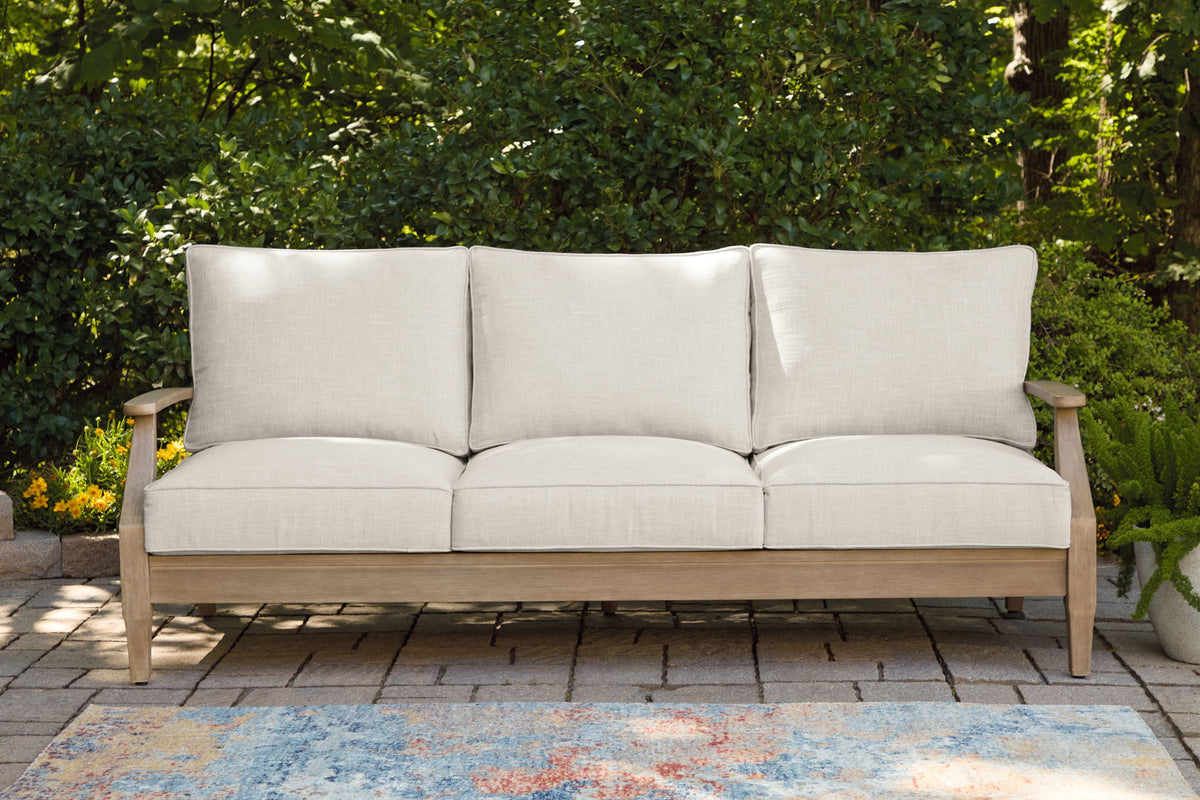 Carter Hall - Sofa With Cushion - Beige