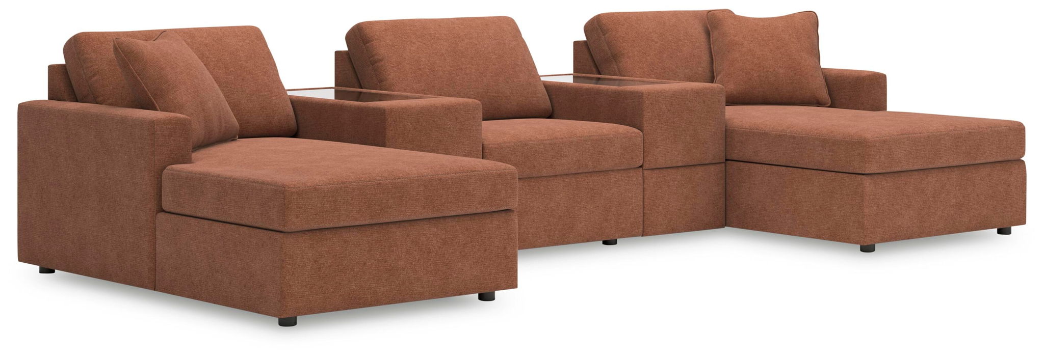 Modmax - U-Shaped Sectional - Spice