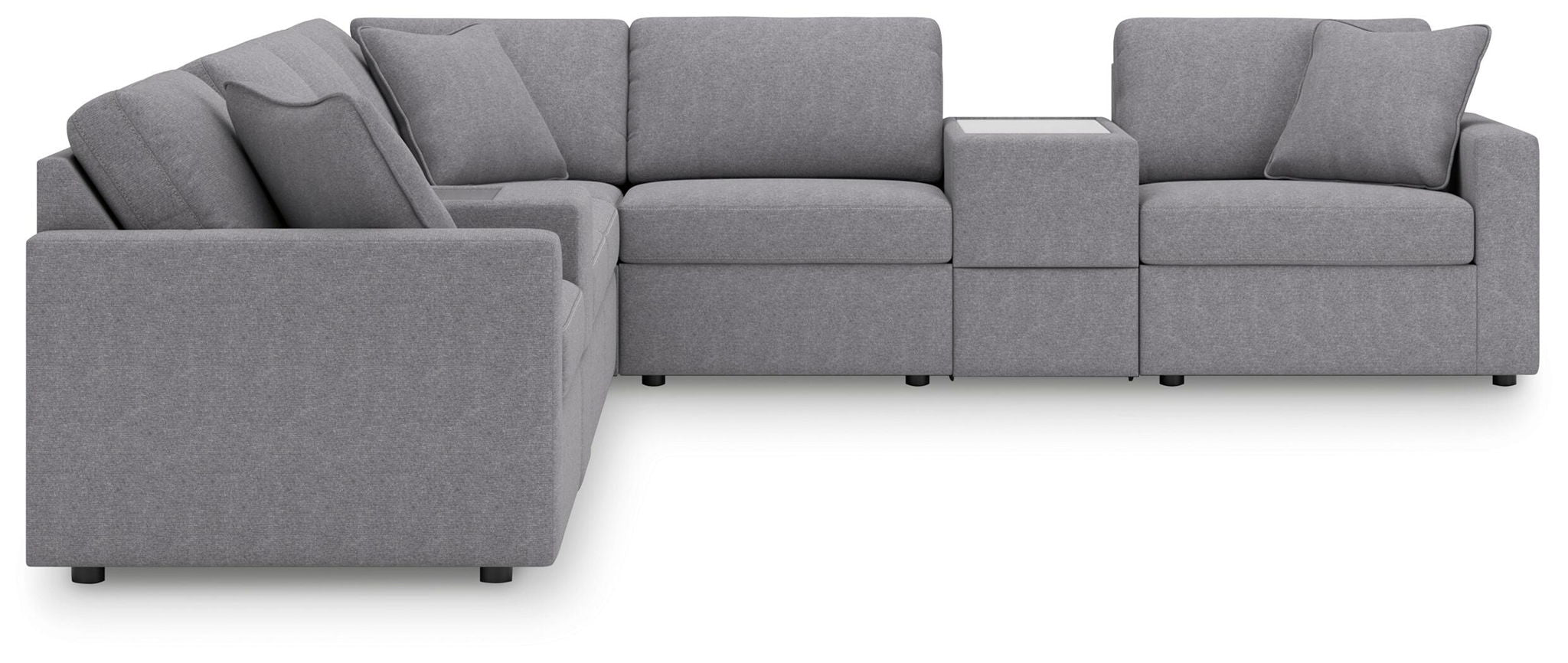 Modmax - L-Shaped Sectional - Granite