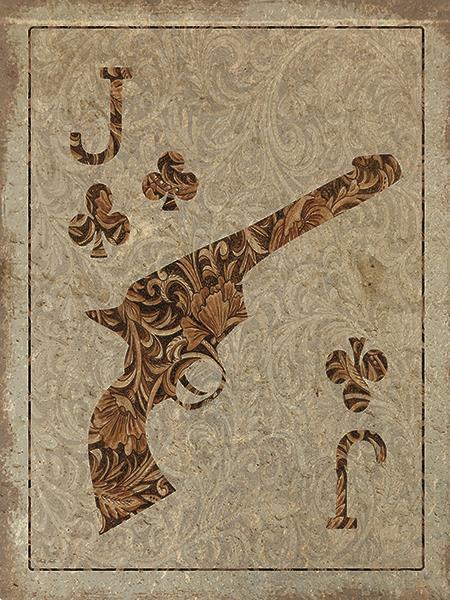 Old Wild West Jack By Cindy Jacobs (Framed Small) - Light Brown