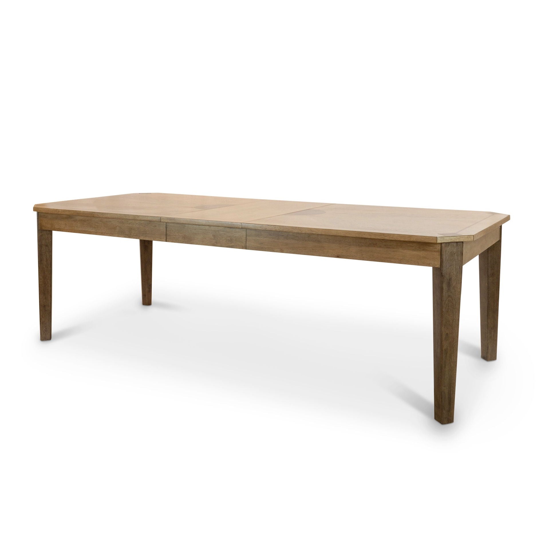 Sun Haven - Rectangular Extendable Dining Table With Self Storing Leaf - Oak / Walnut