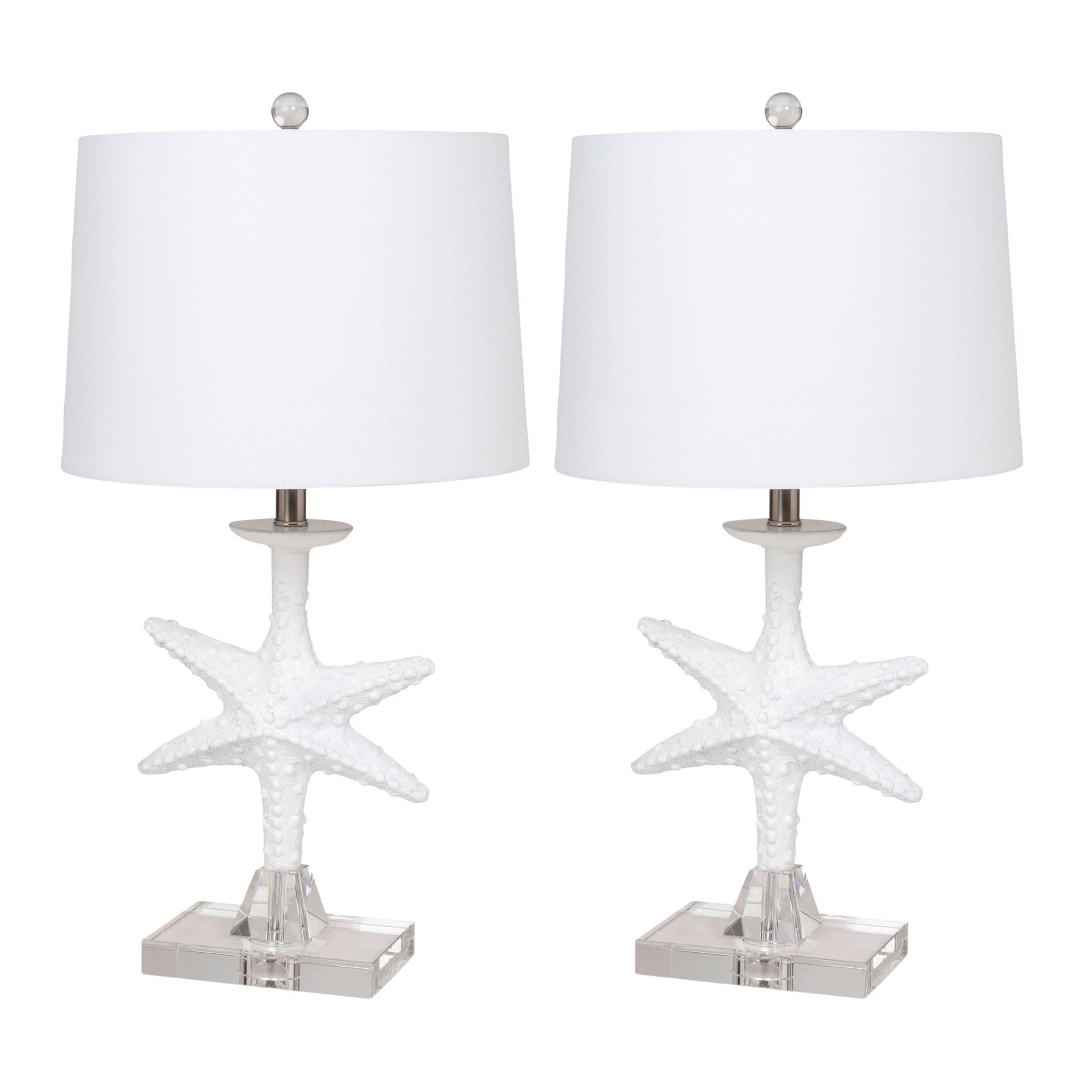 Patrick - Starfish With Crystal Base (Set of 2)