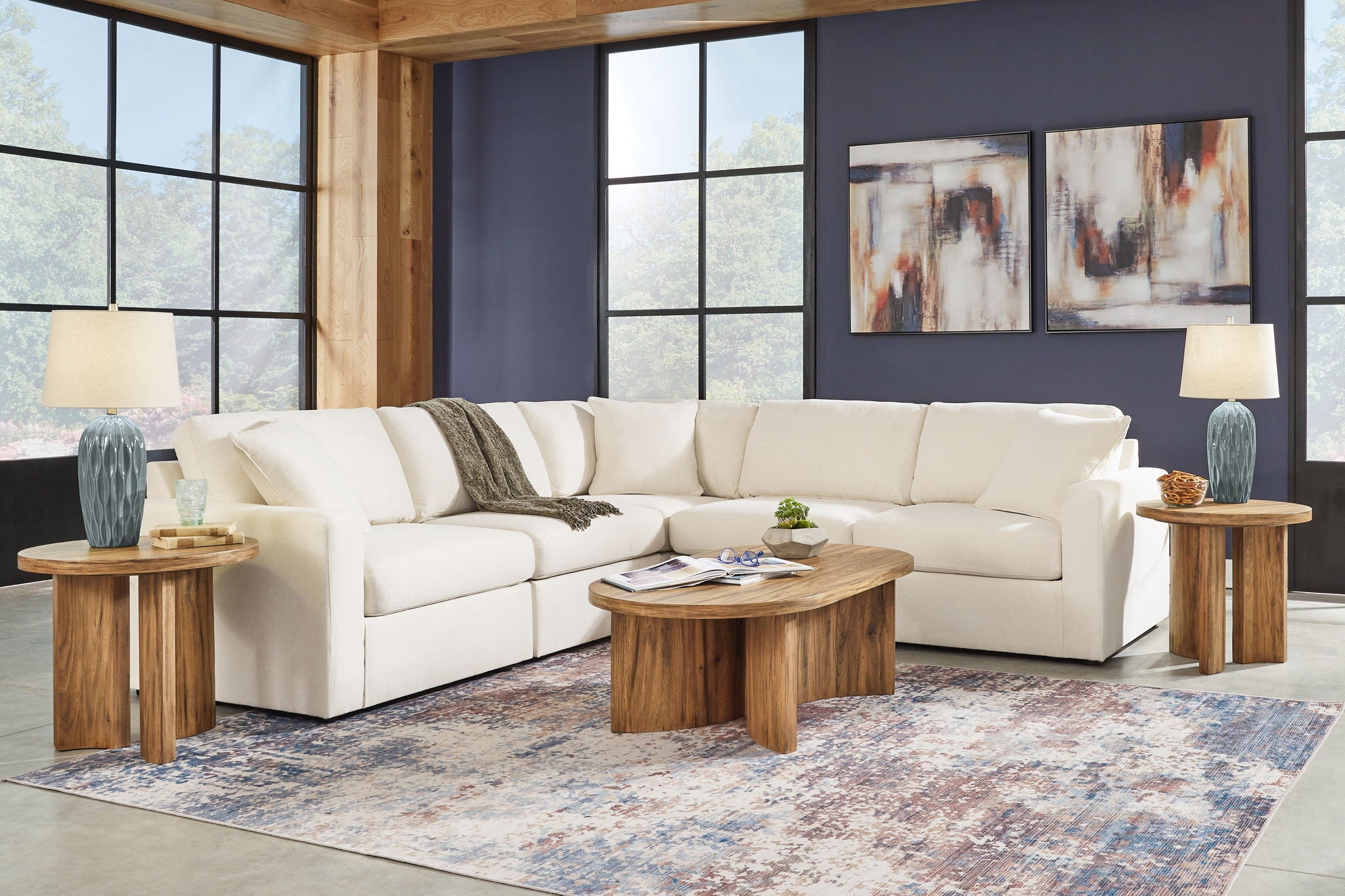 Modmax - Symmetrical Sectional - Oyster