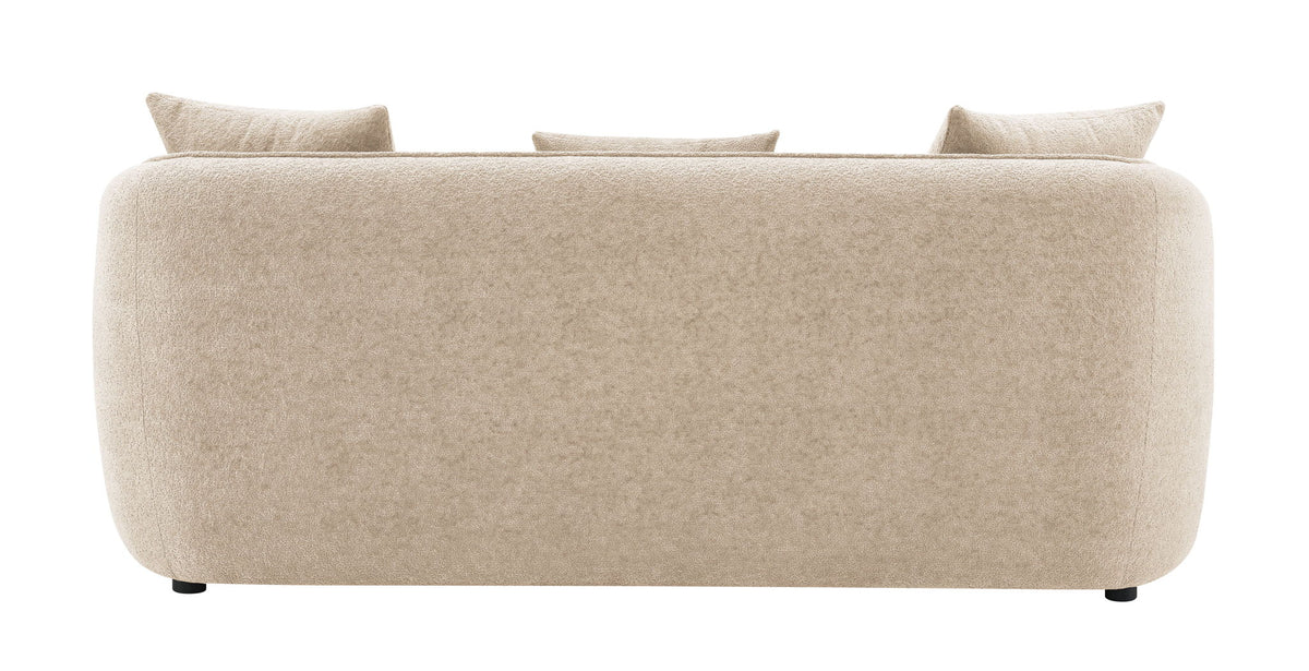 Keith - 3 Piece Living Room Set (Comes With Matching Color Toss Pillows)