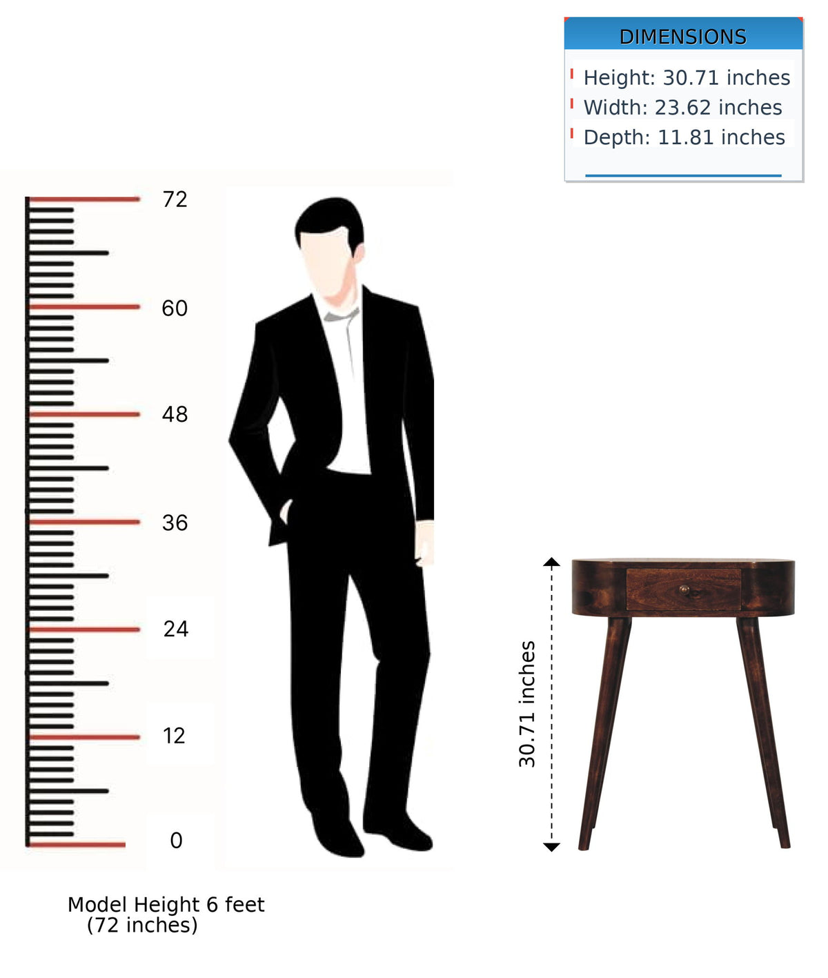 Albion - Nordic Console Table