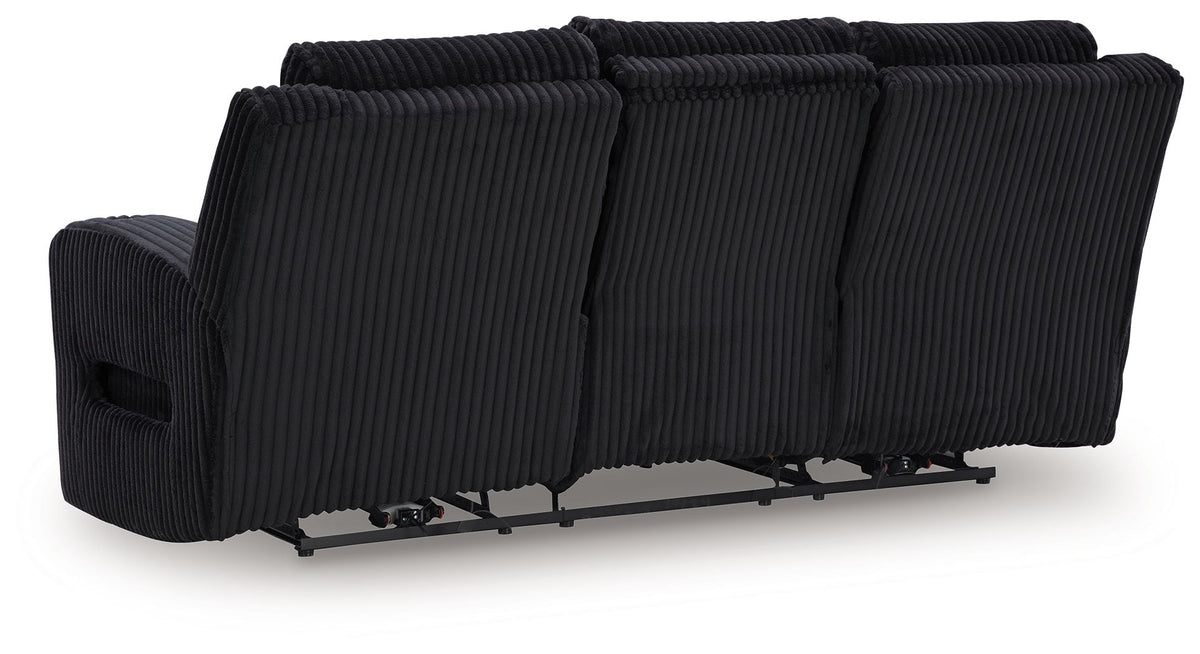 Forest Lake - Power Reclining Sofa With Adj Headrest