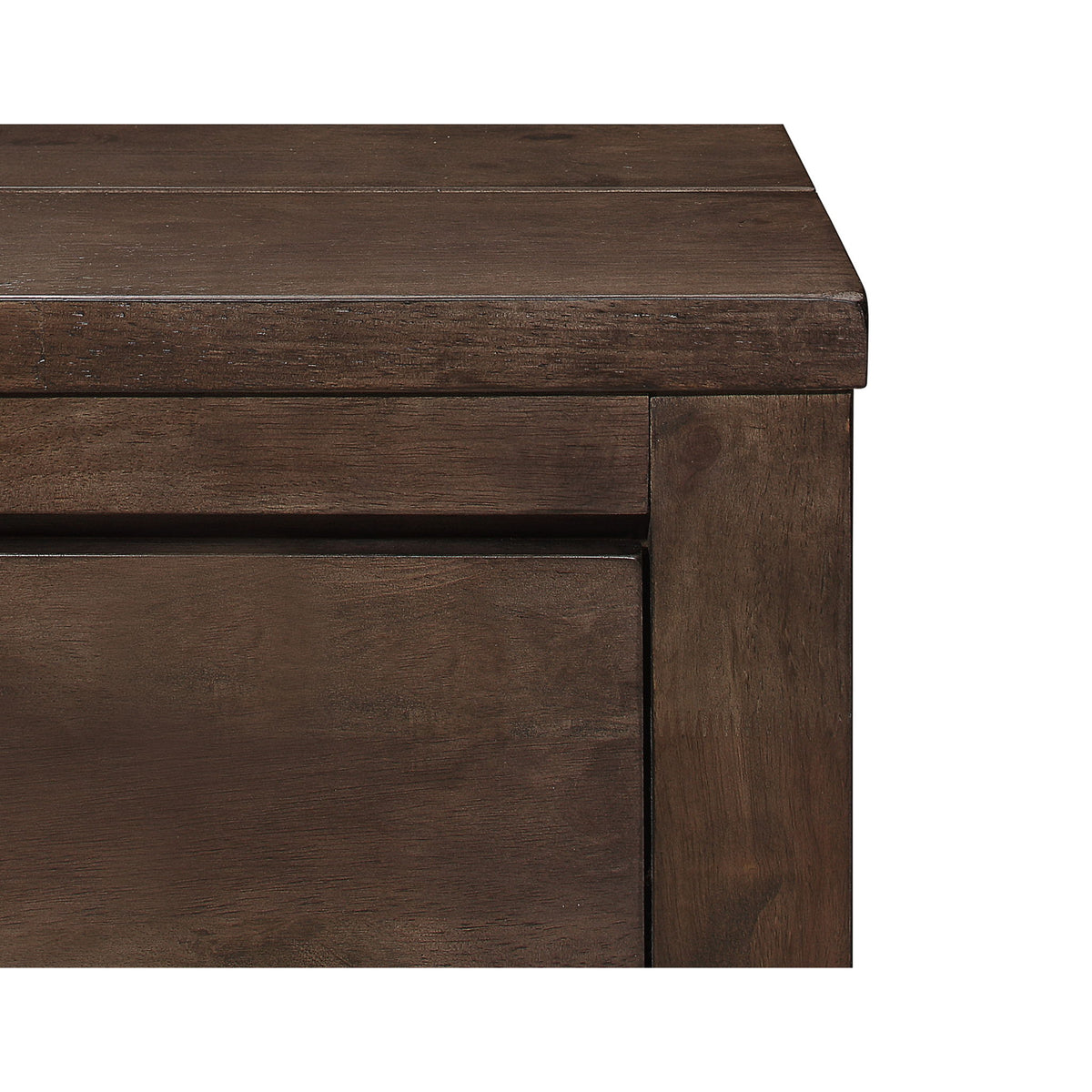2 Drawer Nightstand - Brown