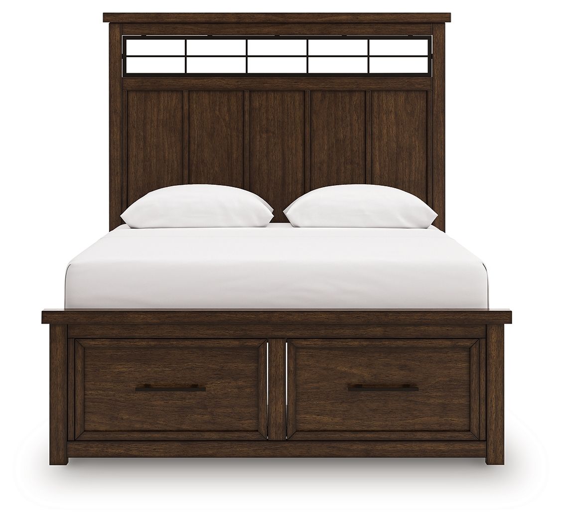 Taffenbrook - Panel Storage Bed