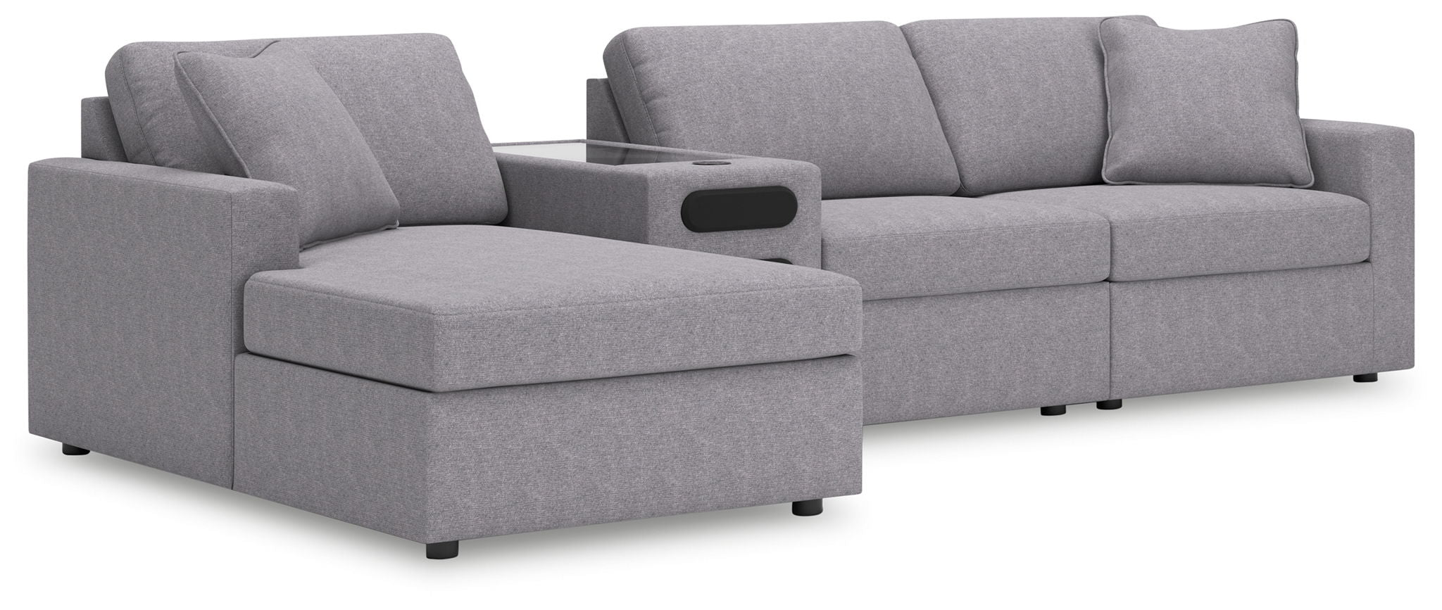 Modmax - L-Shaped Sectional - Granite