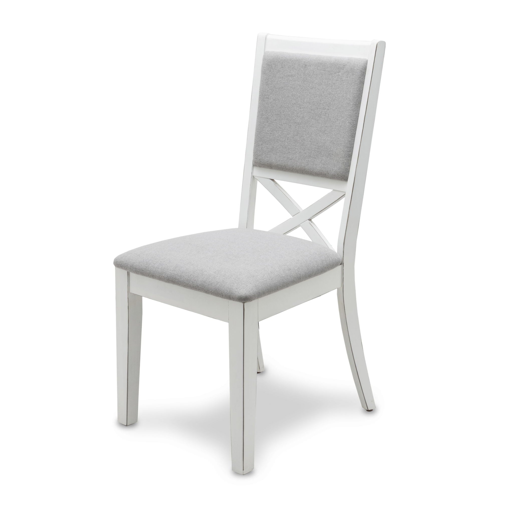 Islamorada - Upholstered Dining Chair (Set of 2) - Blanc / Dapple Gray