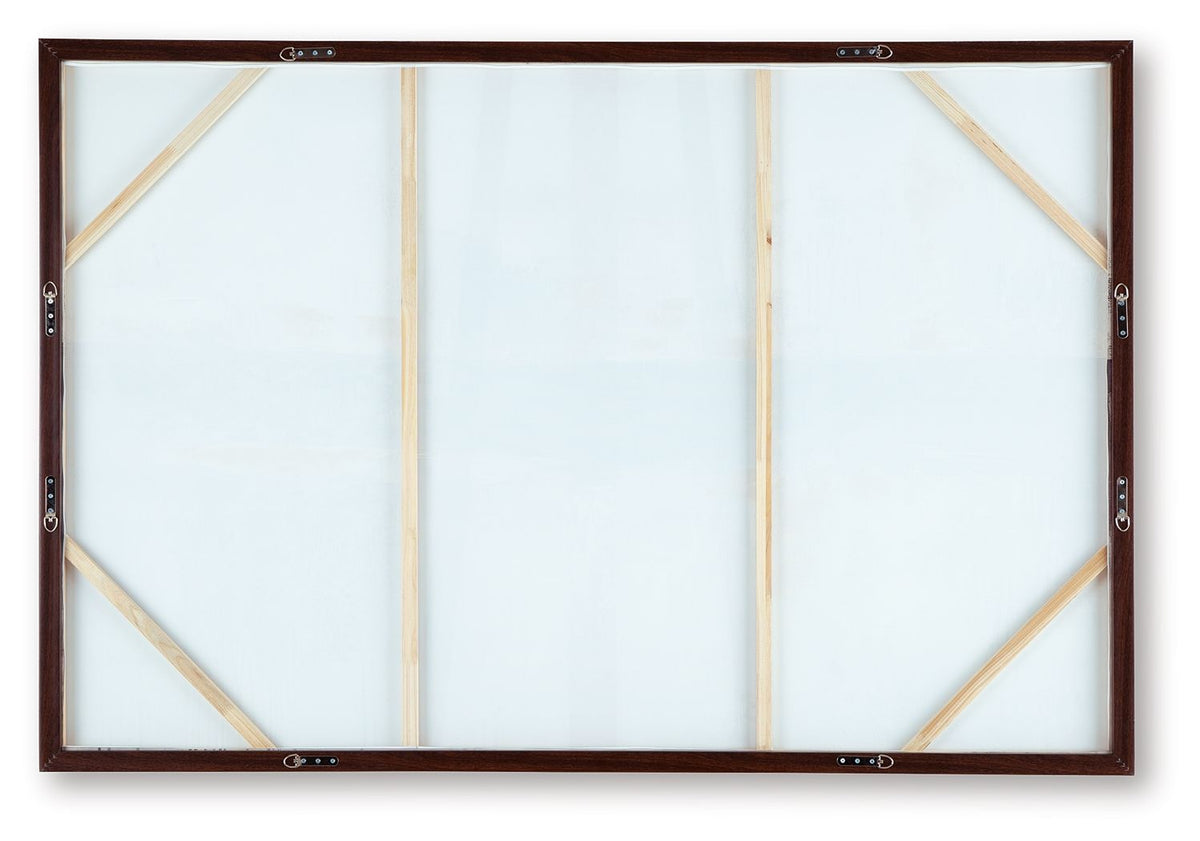 Gatesford - Wall Art - Blue / White / Tan