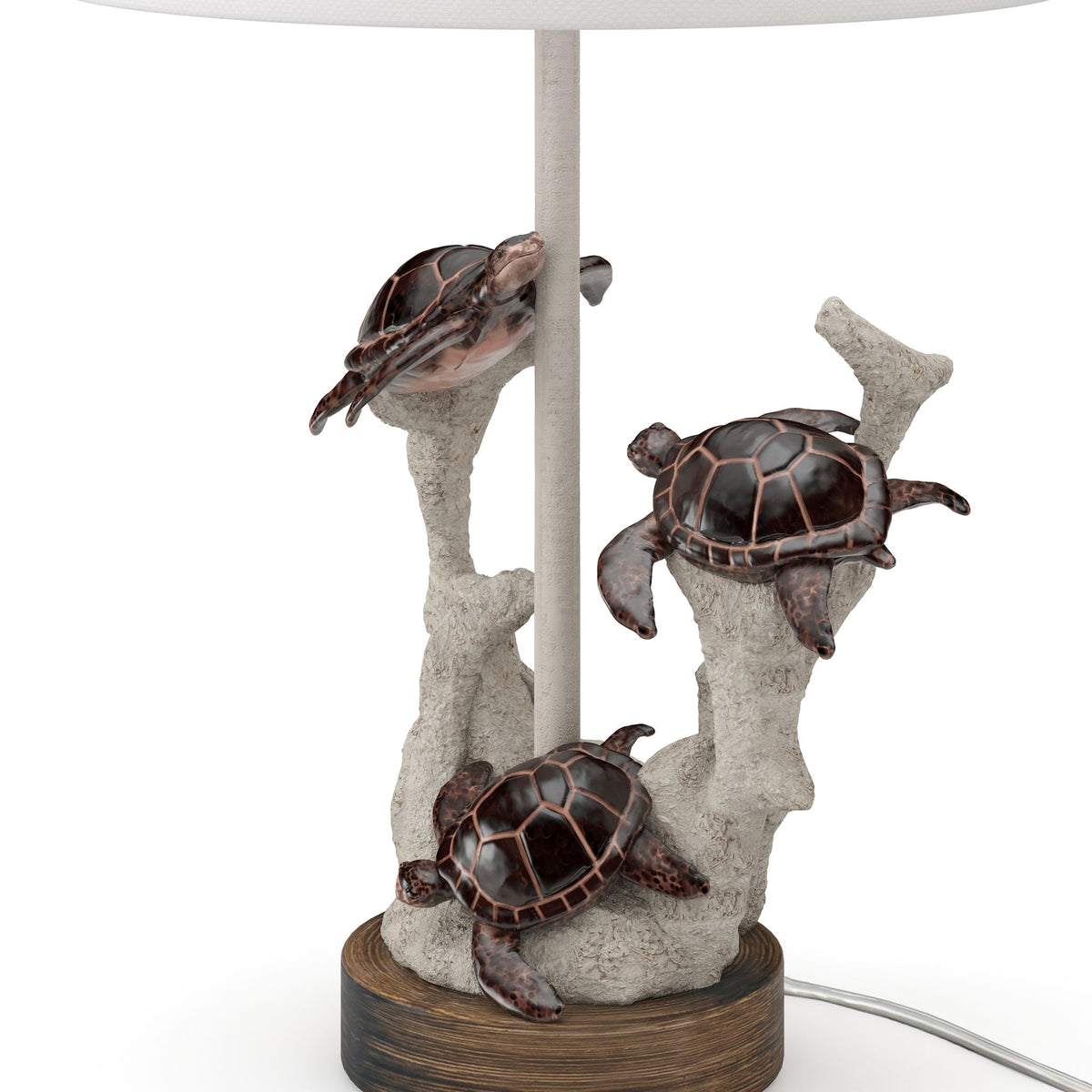 Turtles - Table Tamp (Set of 2) - Natural / Brown