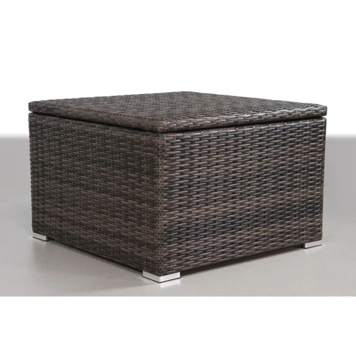Modern Patio Rattan Sectional Set With Cushions