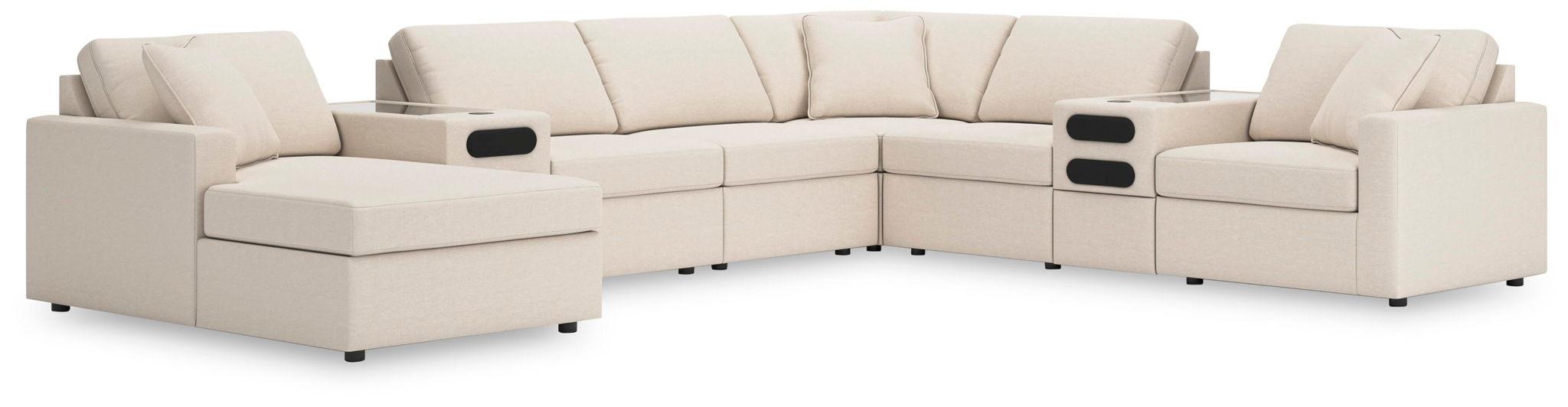 Modmax - U-Shaped Sectional - Oyster