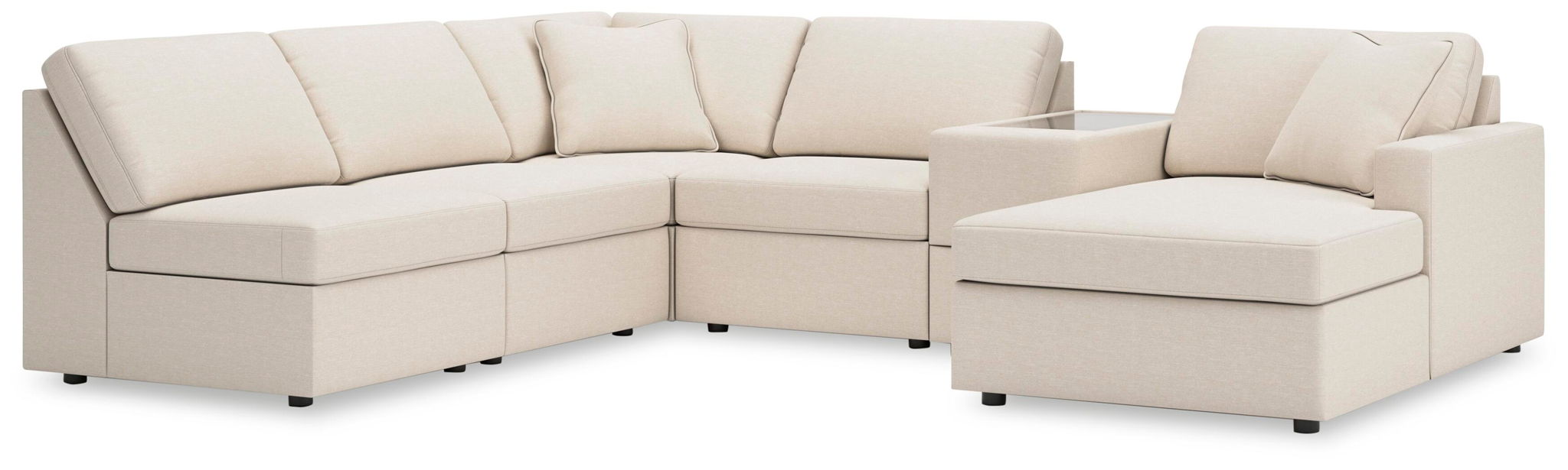 Modmax - U-Shaped Sectional - Oyster