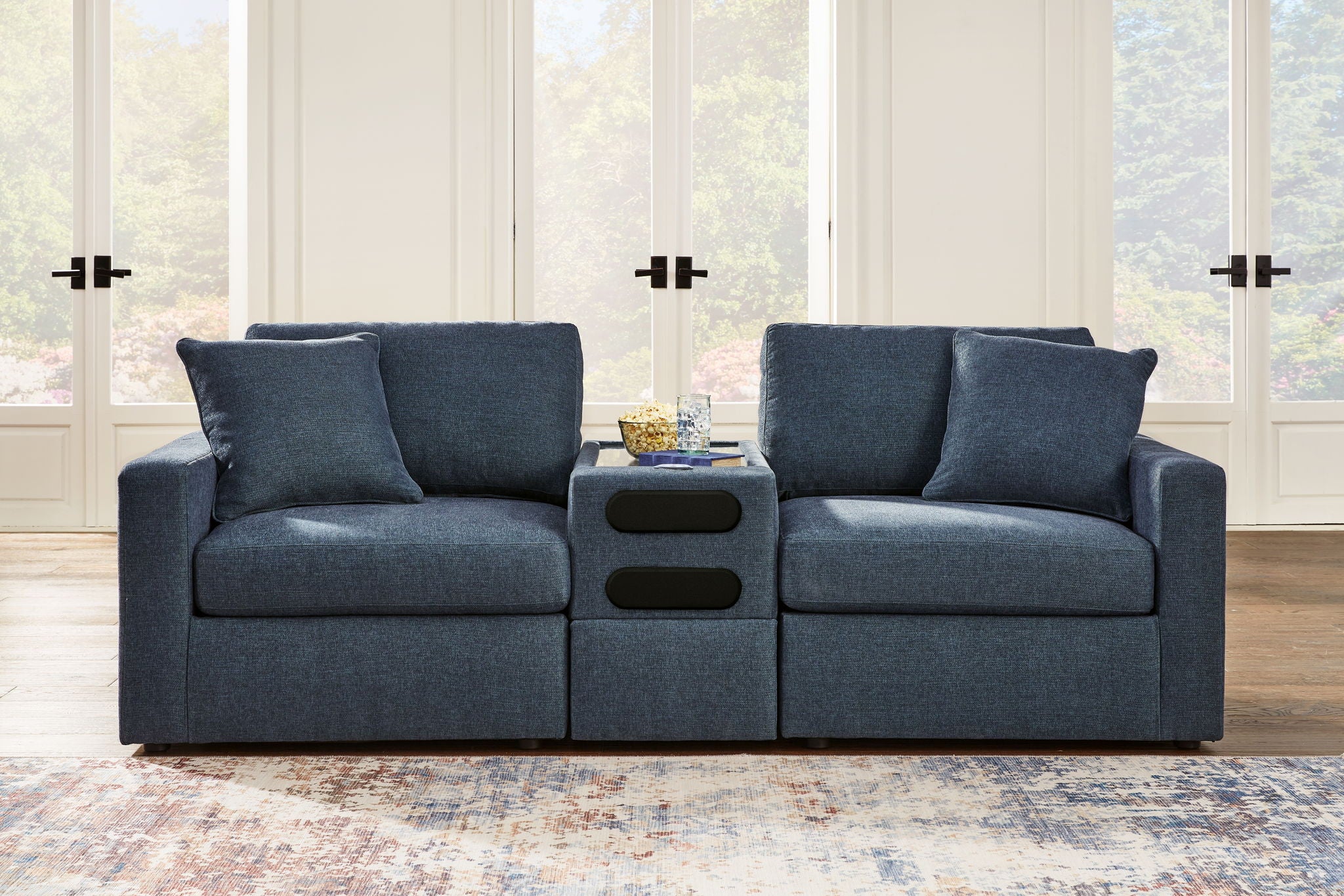Modmax - Straight Sectional - Ink