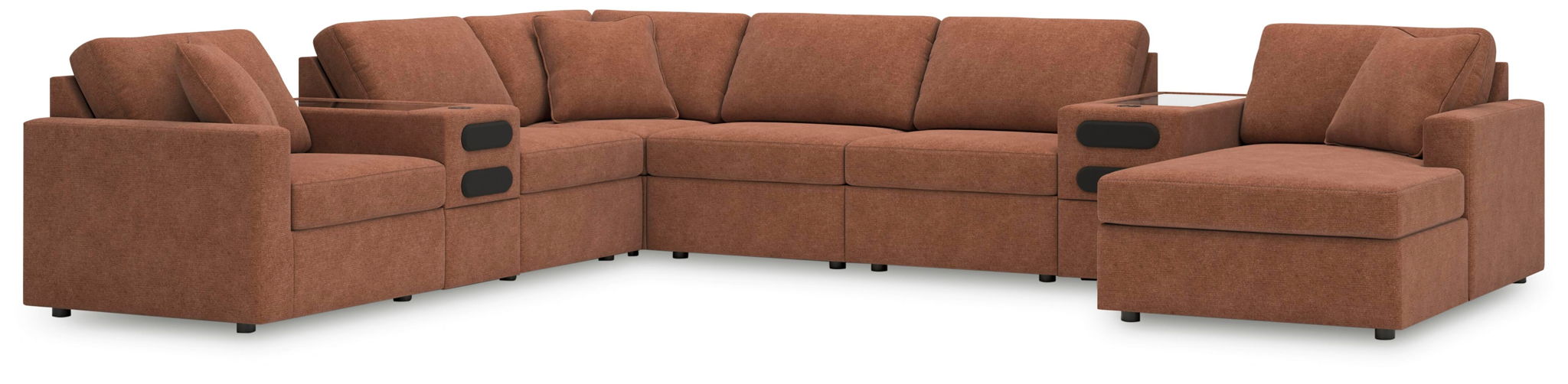Modmax - U-Shaped Sectional - Spice