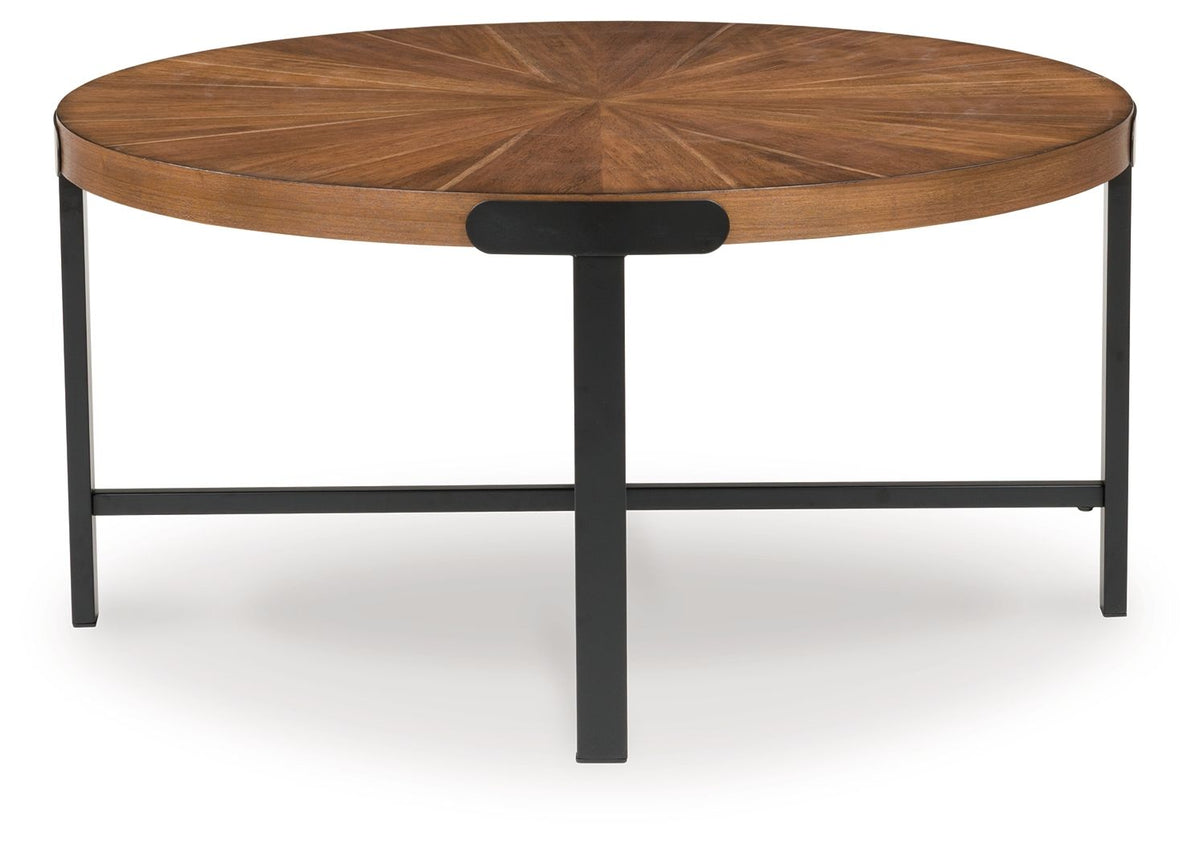 Crosstrail - Occasional Table Set (Set of 3) - Brown
