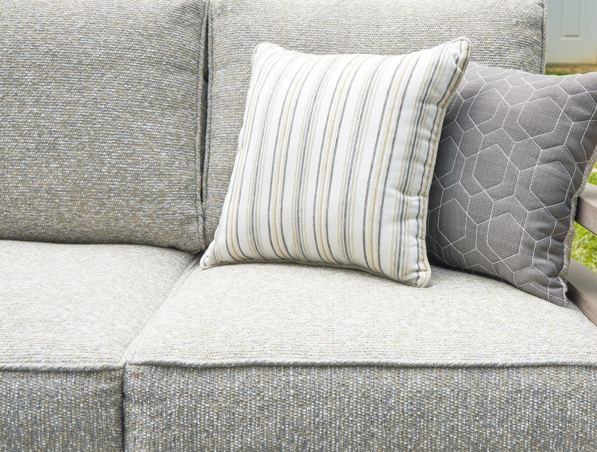 Hillside Barn - Sofa With Cushion - Gray / Brown
