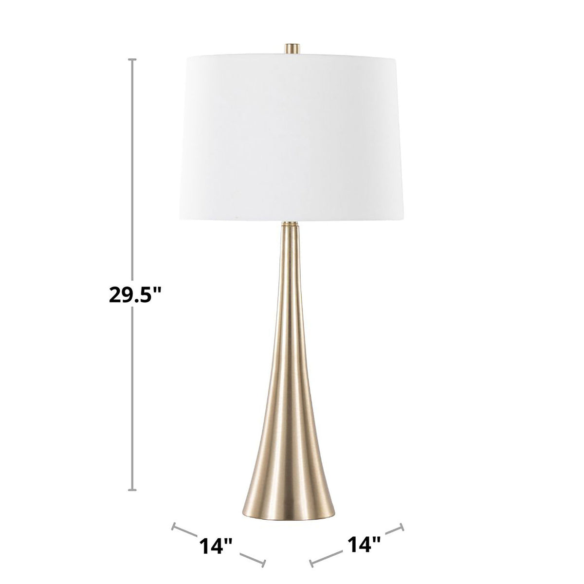 Diana - Contemporary Table Lamp (Set of 2)