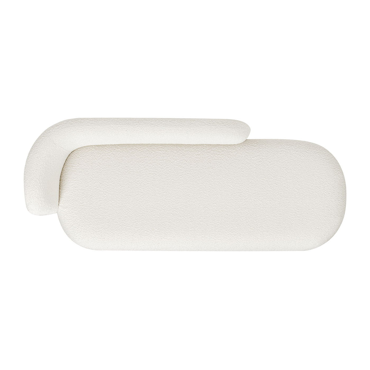 Aire - RAF Modern Rounded Chaise Lounge