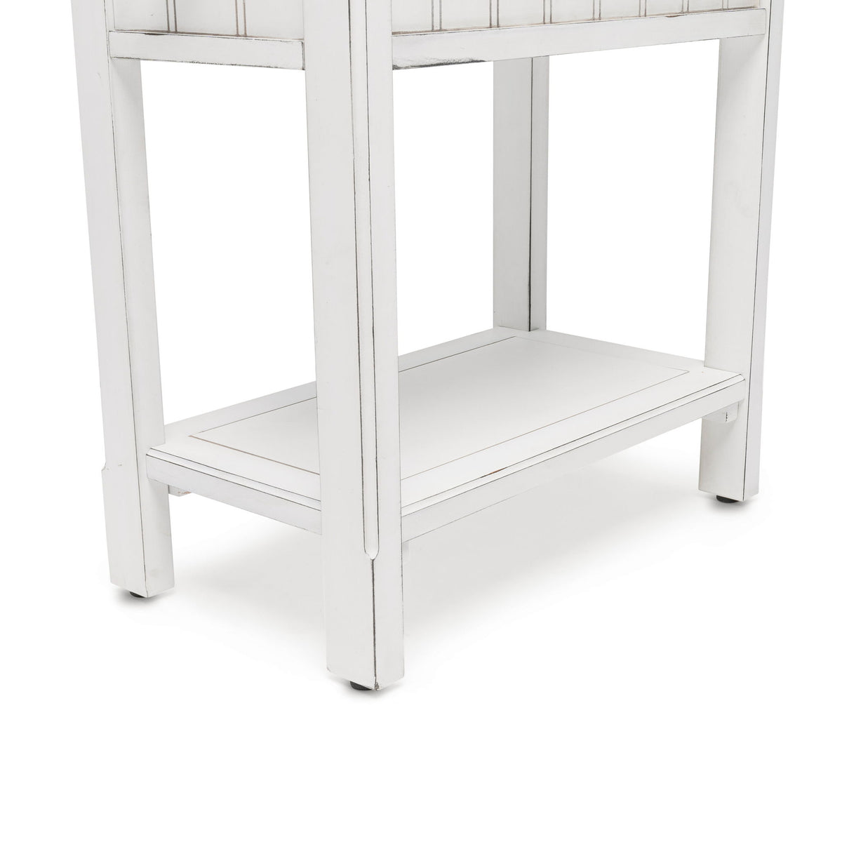Monaco - Chairside Table - Blanc