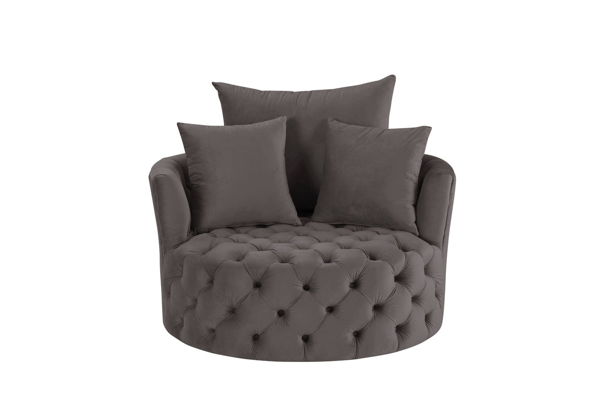 Zunyas - Accent Chair With Swivel