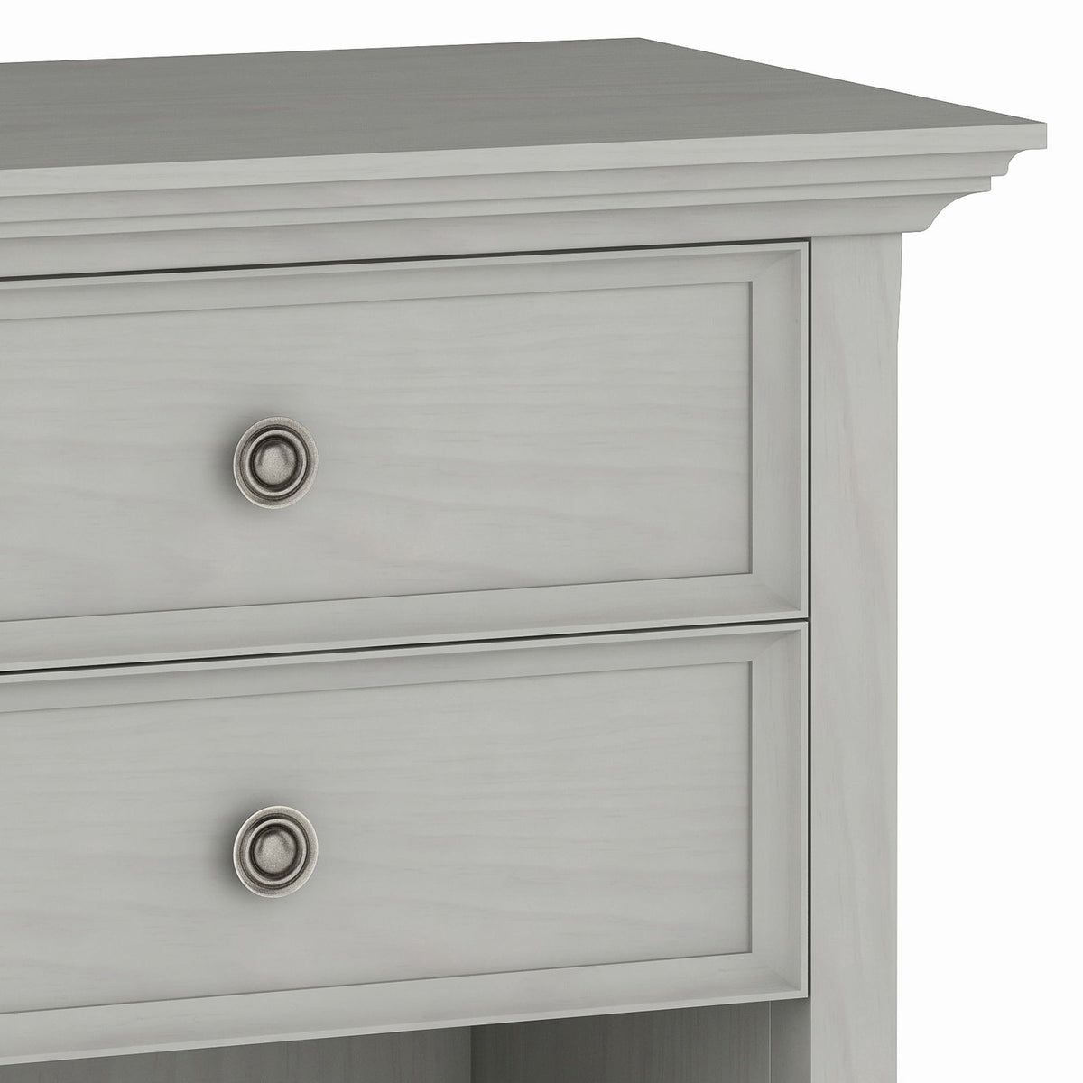 Amherst - Bedside Table - Gray