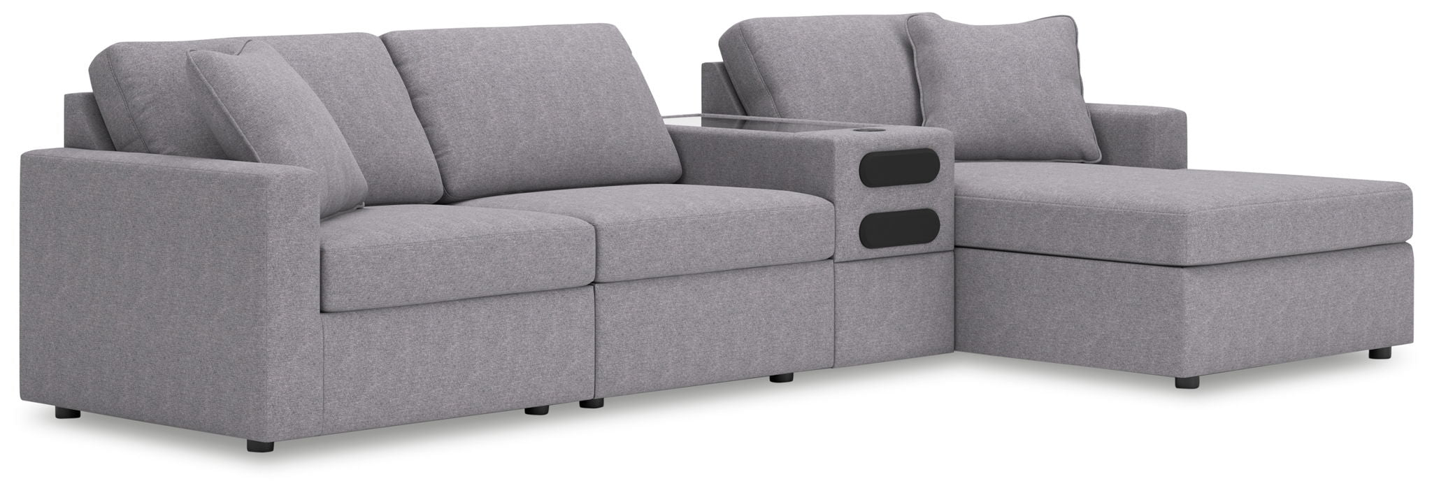 Modmax - L-Shaped Sectional - Granite