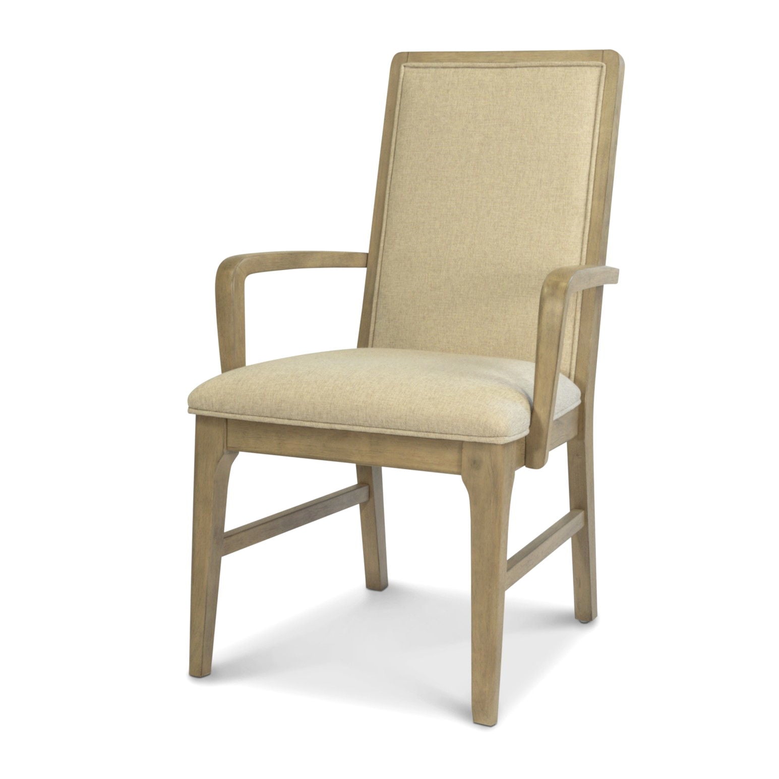 Rio Vista - Upholstered Arm Chair (Set of 2) - Muted Earth Tones / Clay